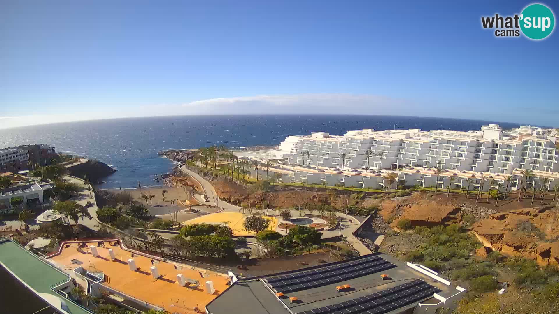 Webcam live spiaggia Las Galgas – Playa Paraiso – Isola La Gomera – Costa Adeje – Tenerife