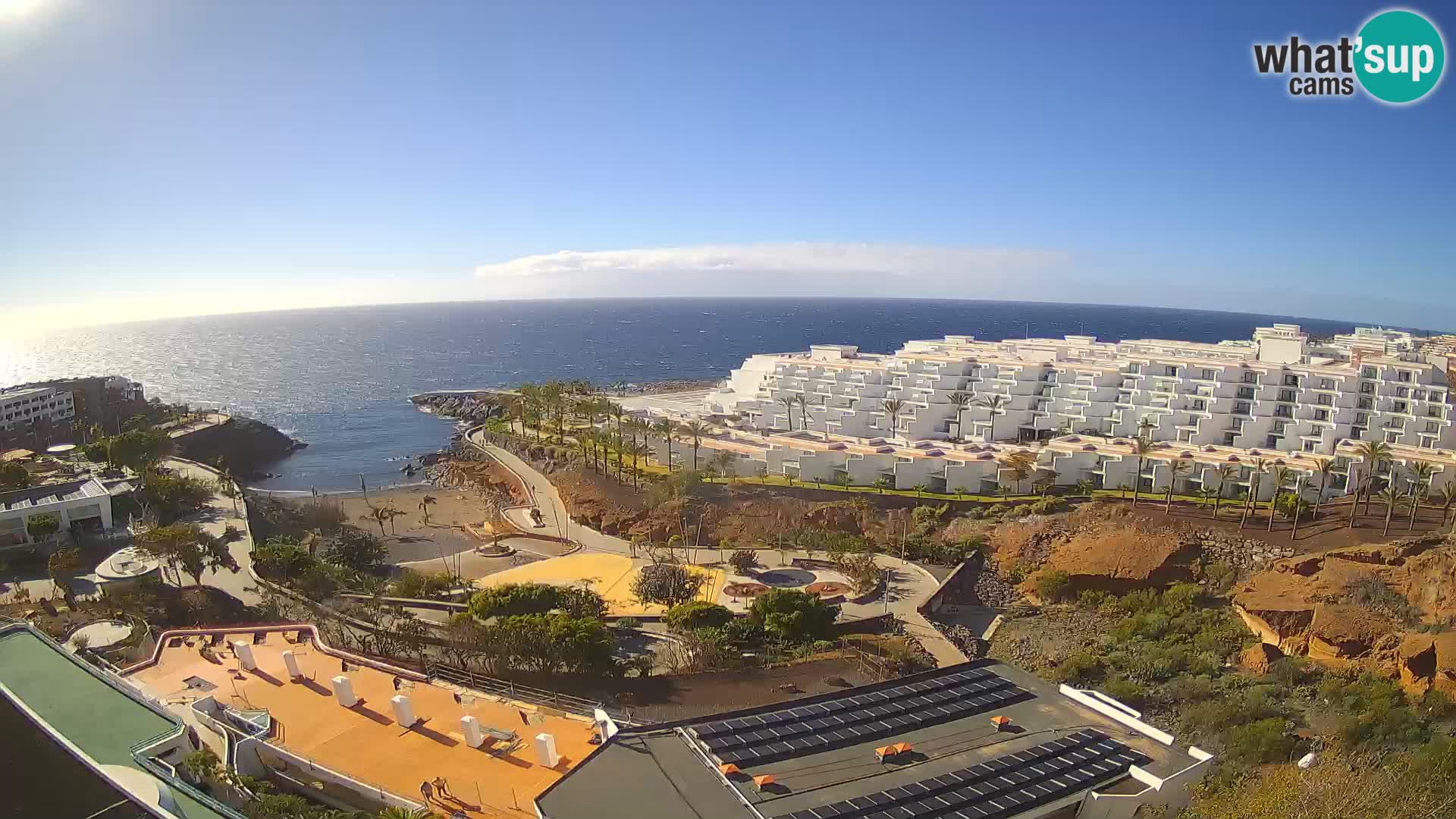 Live-Webcam Las Galgas Strand – Playa Paraiso – Insel La Gomera – Costa Adeje – Teneriffa