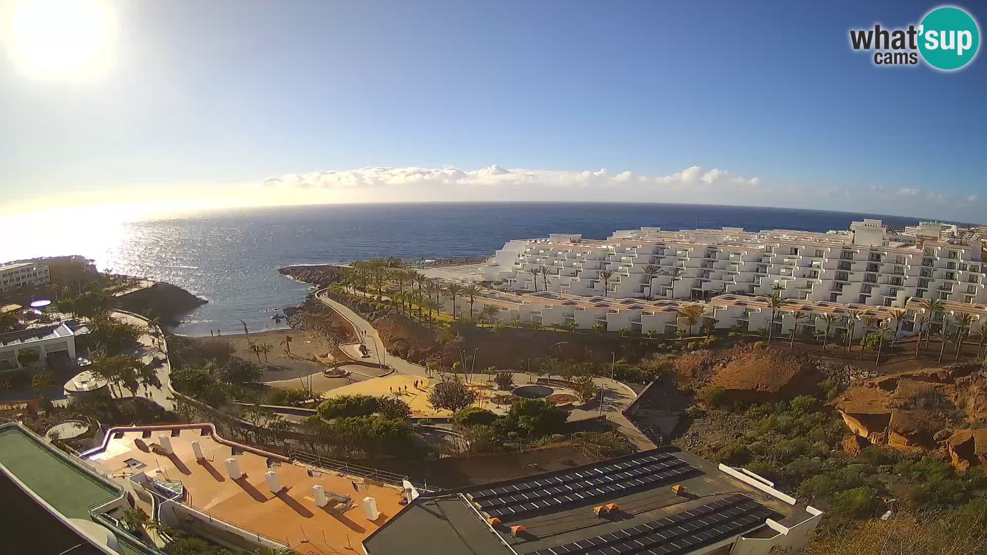 Webcam en vivo Playa de Las Galgas – Playa Paraíso – Isla de La Gomera – Costa Adeje – Tenerife