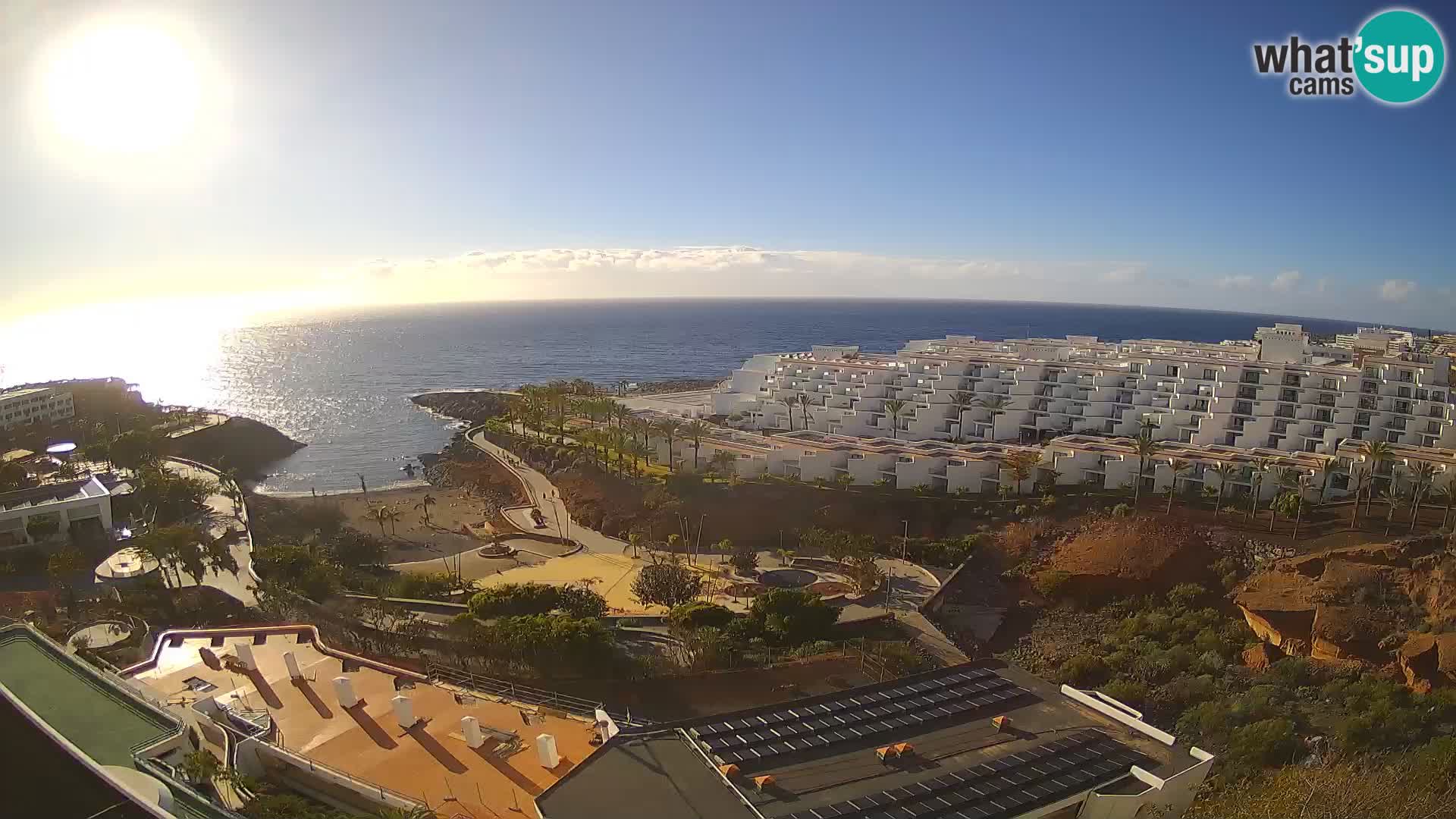 Webcam en vivo Playa de Las Galgas – Playa Paraíso – Isla de La Gomera – Costa Adeje – Tenerife