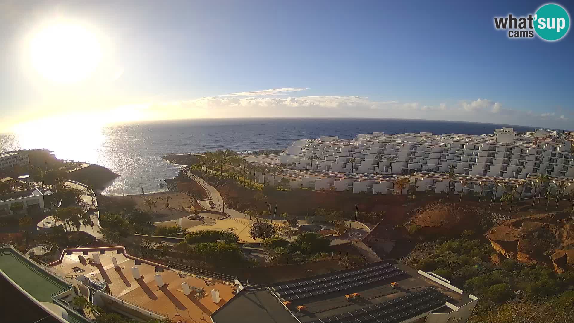 Live-Webcam Las Galgas Strand – Playa Paraiso – Insel La Gomera – Costa Adeje – Teneriffa