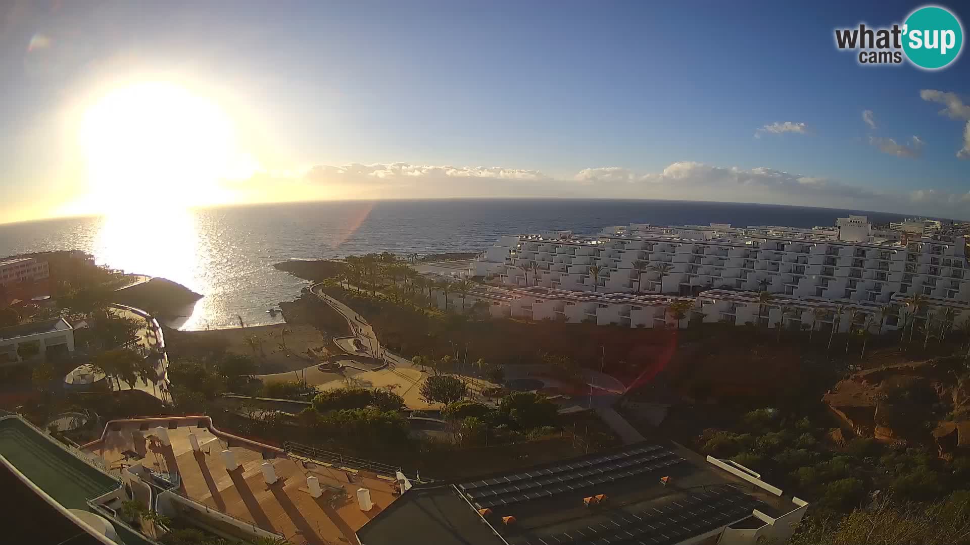 Live-Webcam Las Galgas Strand – Playa Paraiso – Insel La Gomera – Costa Adeje – Teneriffa