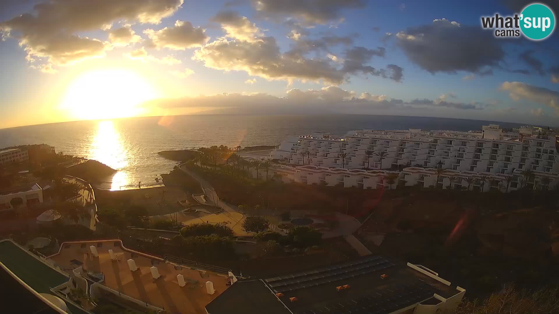 Webcam en vivo Playa de Las Galgas – Playa Paraíso – Isla de La Gomera – Costa Adeje – Tenerife