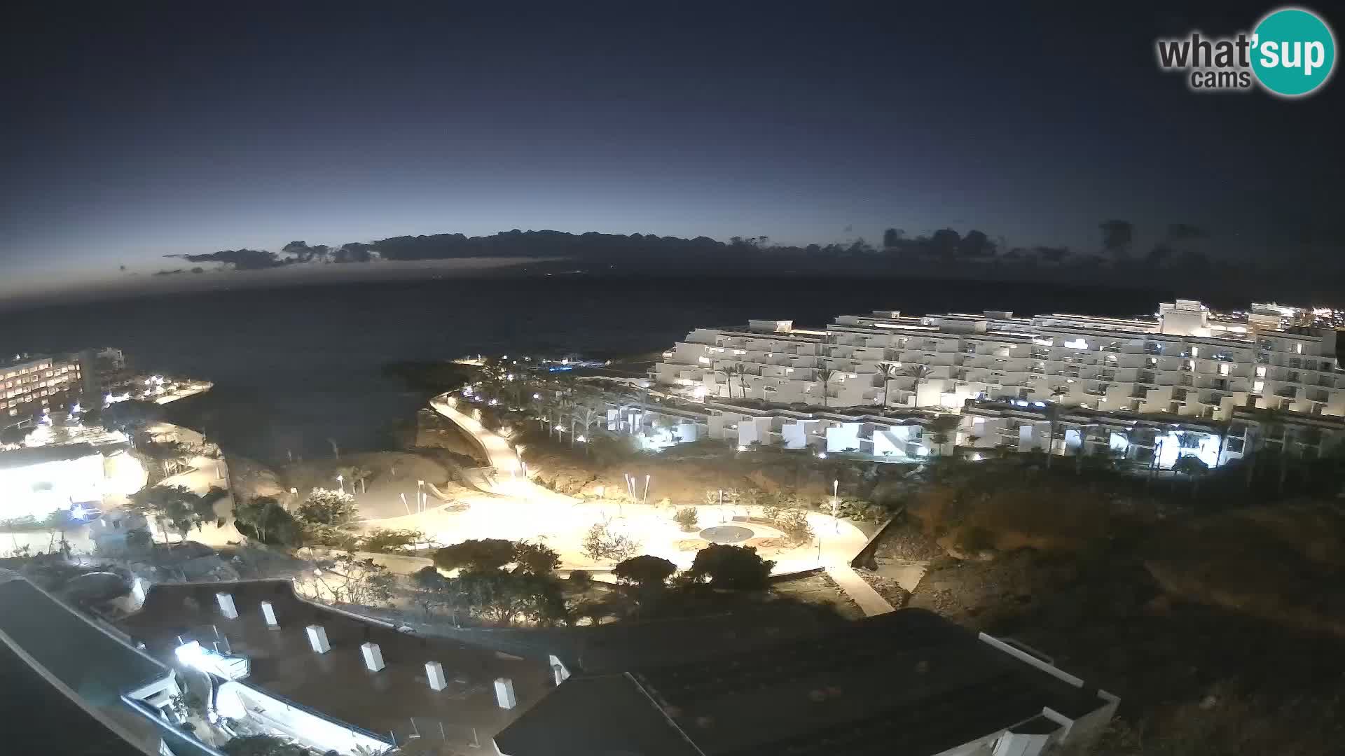 Webcam live spiaggia Las Galgas – Playa Paraiso – Isola La Gomera – Costa Adeje – Tenerife