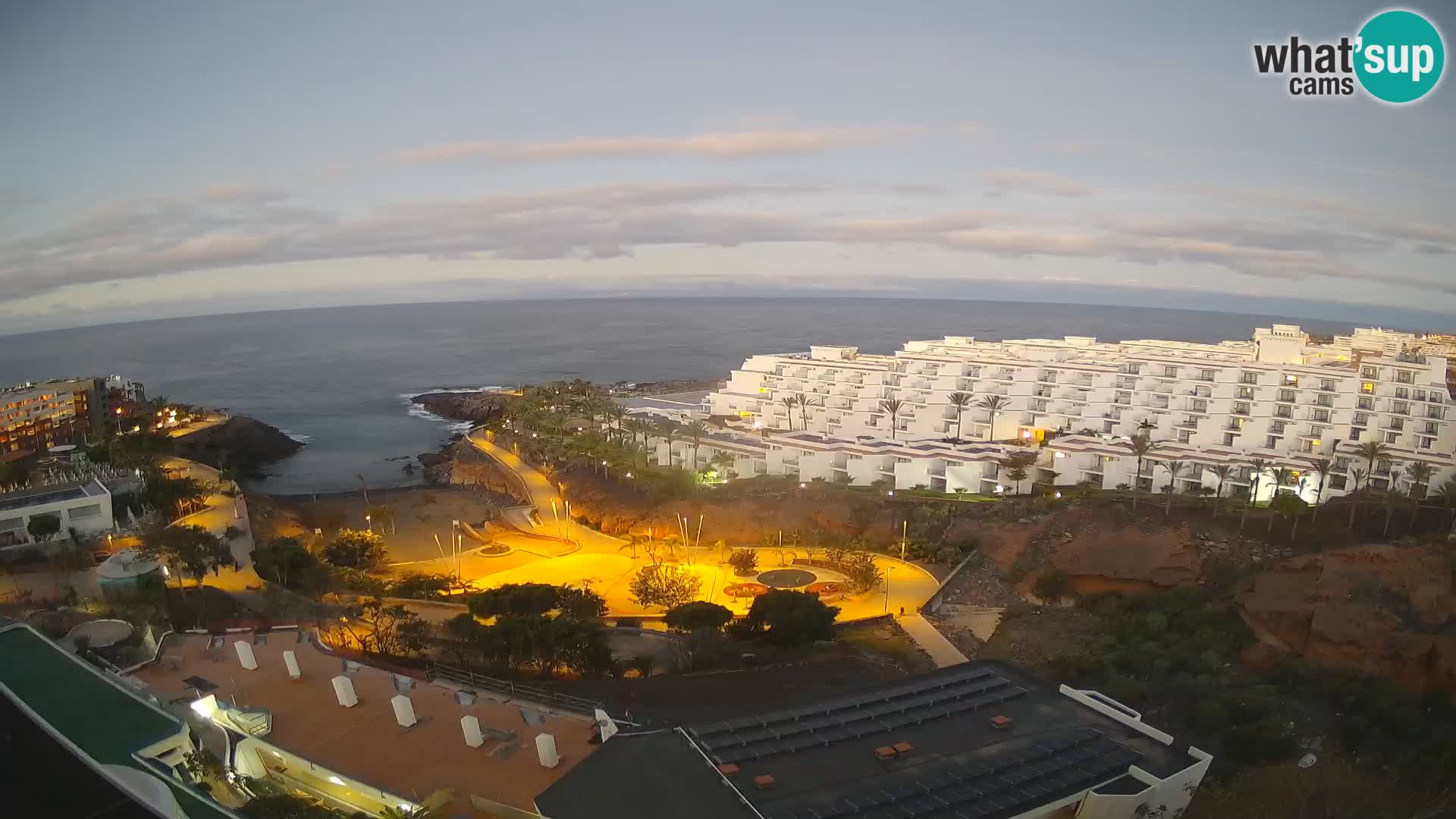 Webcam en vivo Playa de Las Galgas – Playa Paraíso – Isla de La Gomera – Costa Adeje – Tenerife