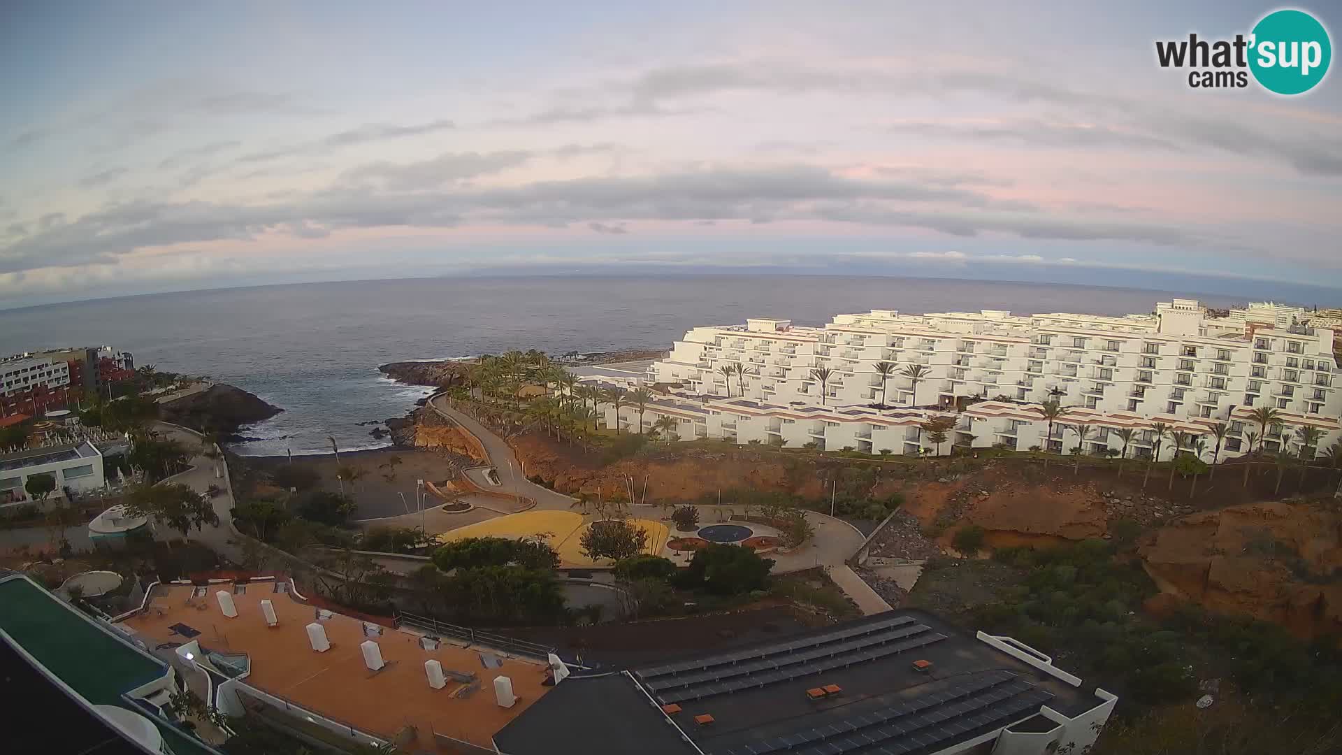 Live-Webcam Las Galgas Strand – Playa Paraiso – Insel La Gomera – Costa Adeje – Teneriffa