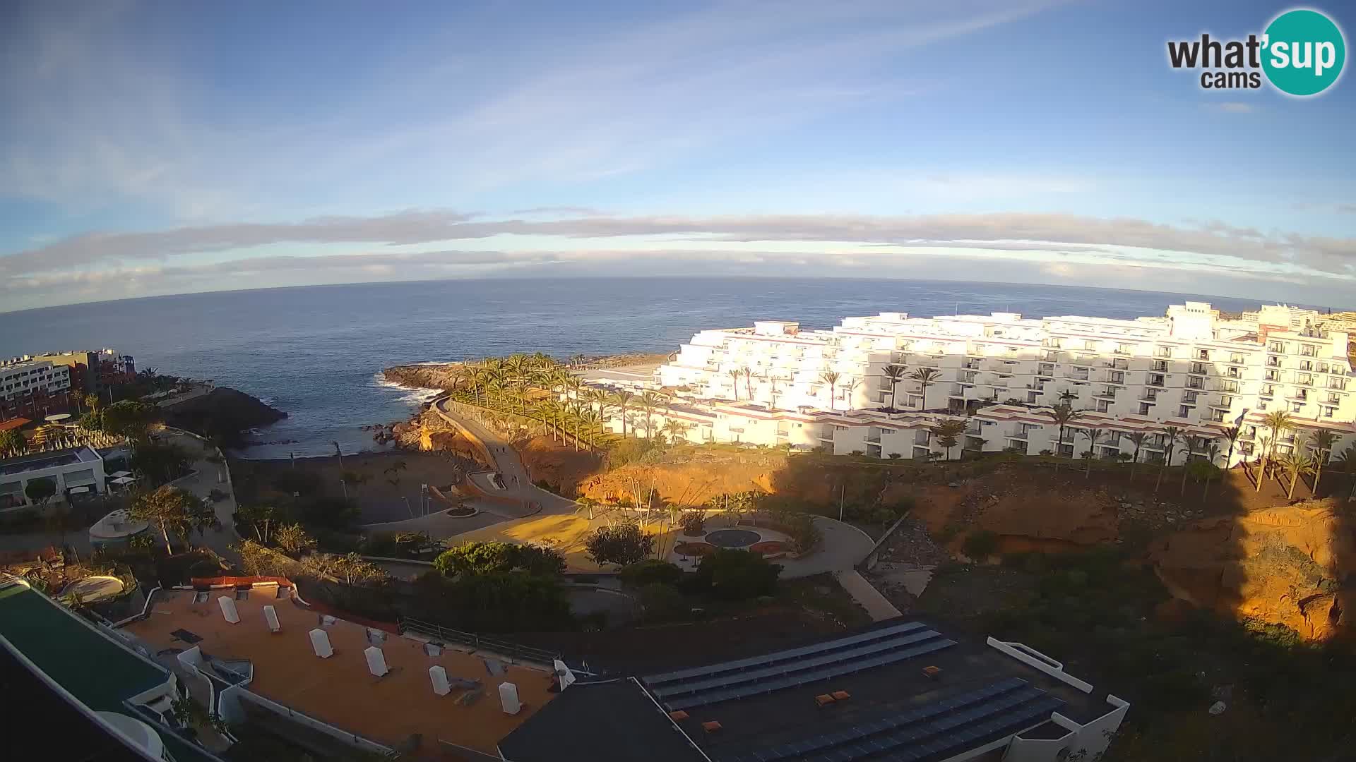 Webcam en vivo Playa de Las Galgas – Playa Paraíso – Isla de La Gomera – Costa Adeje – Tenerife