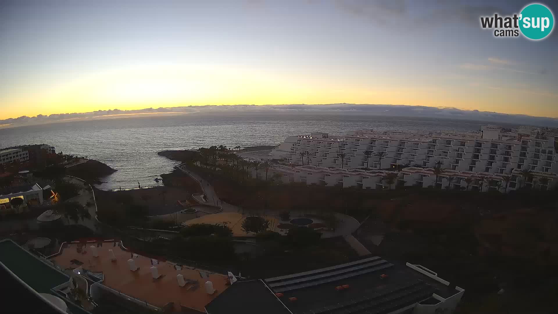 Live-Webcam Las Galgas Strand – Playa Paraiso – Insel La Gomera – Costa Adeje – Teneriffa