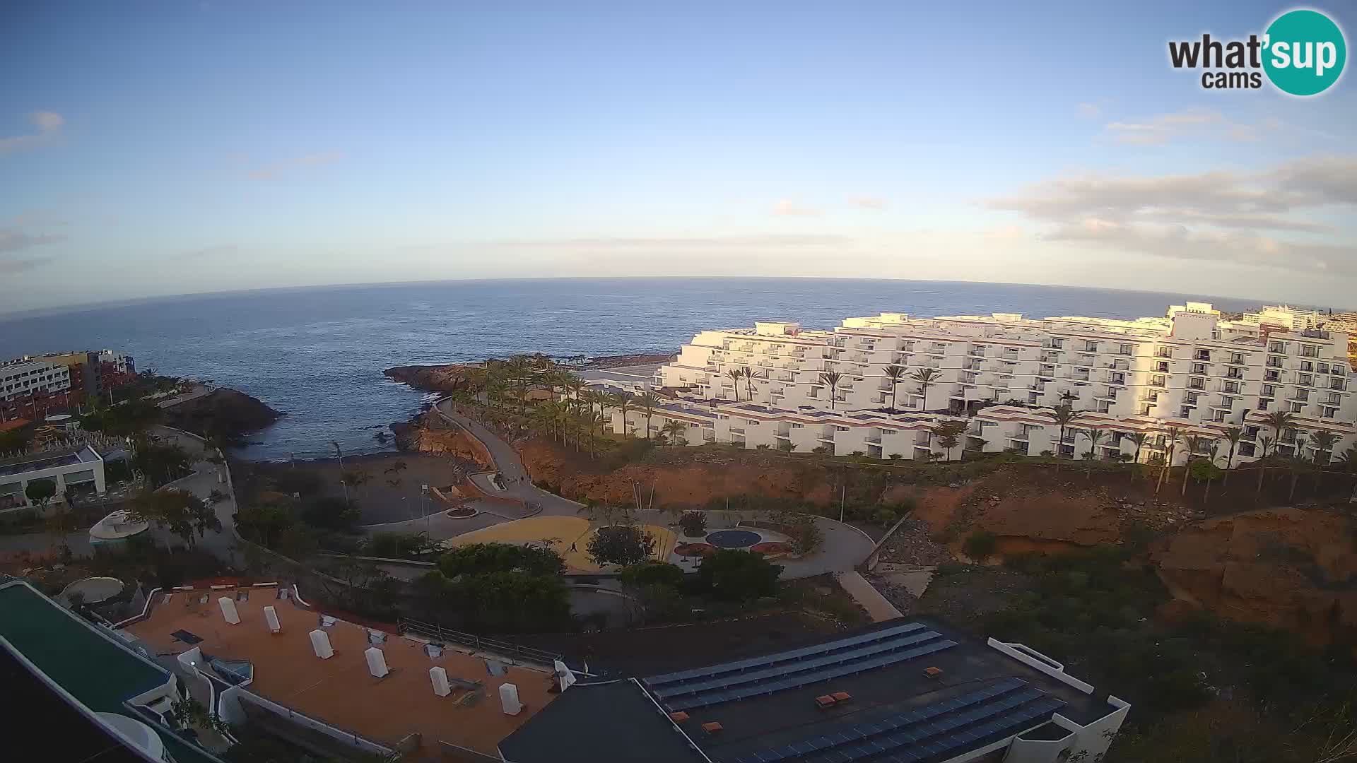 Webcam live spiaggia Las Galgas – Playa Paraiso – Isola La Gomera – Costa Adeje – Tenerife