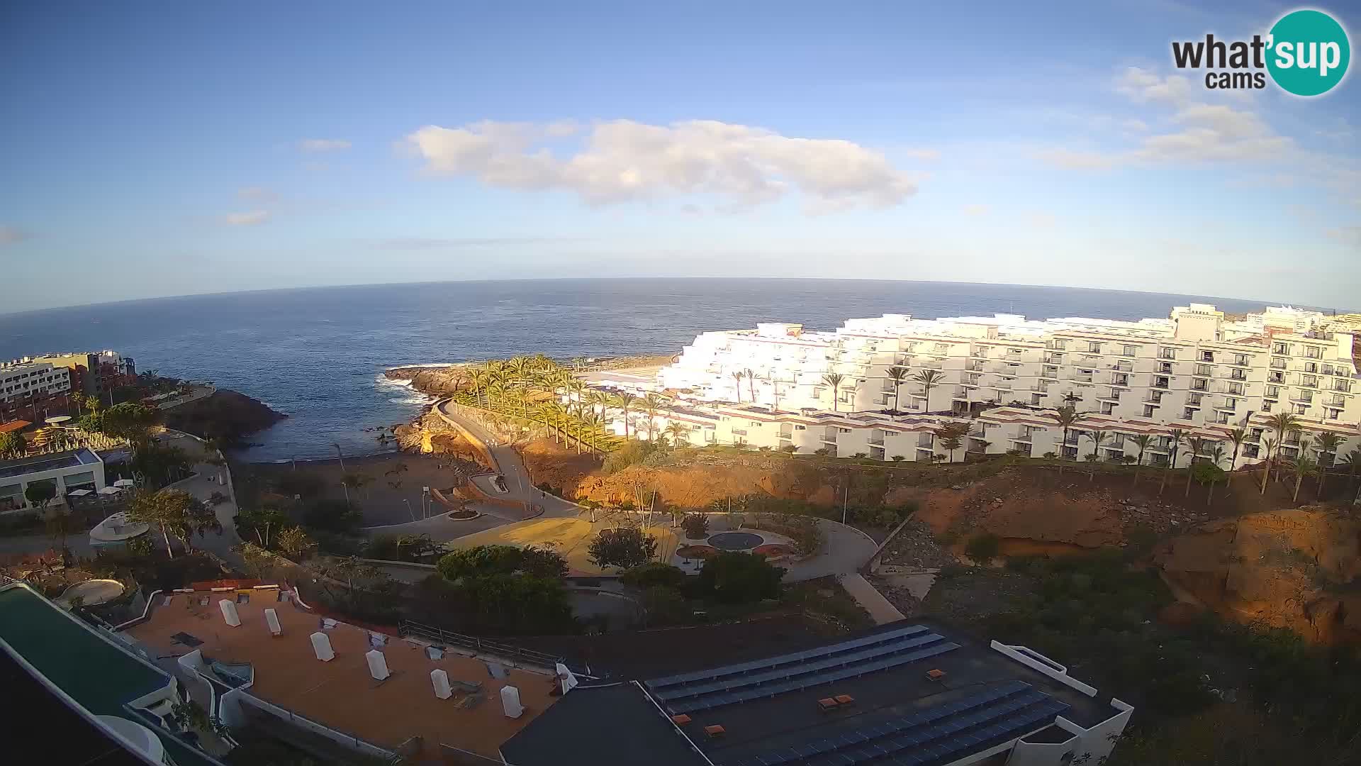 Live-Webcam Las Galgas Strand – Playa Paraiso – Insel La Gomera – Costa Adeje – Teneriffa