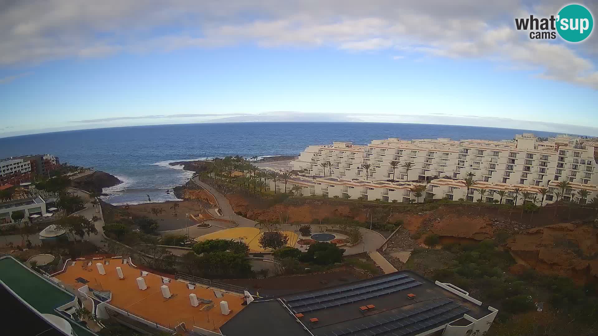Webcam en direct Playa de Las Galgas – Playa Paraiso – île de La Gomera – Costa Adeje – Tenerife
