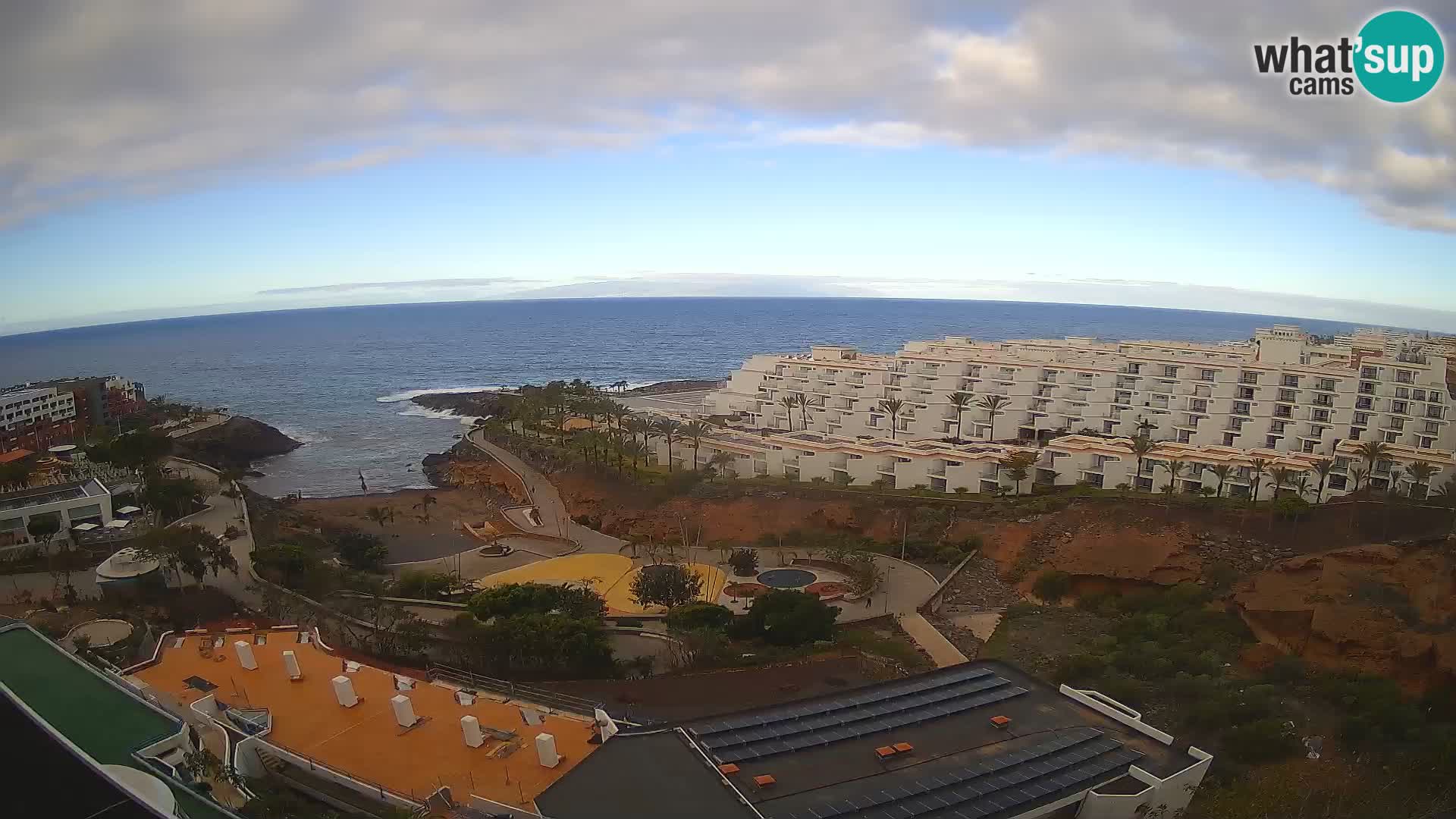 Webcam en vivo Playa de Las Galgas – Playa Paraíso – Isla de La Gomera – Costa Adeje – Tenerife