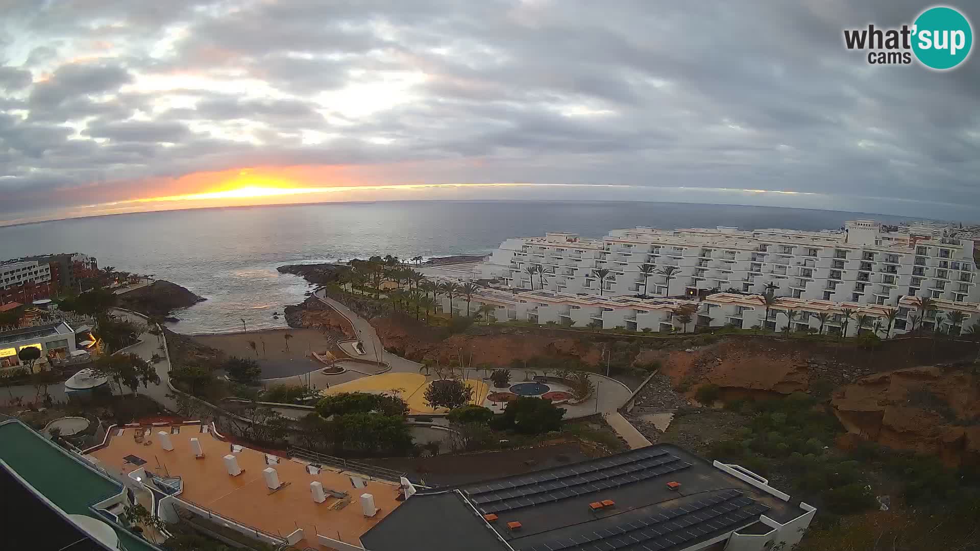 Webcam live spiaggia Las Galgas – Playa Paraiso – Isola La Gomera – Costa Adeje – Tenerife