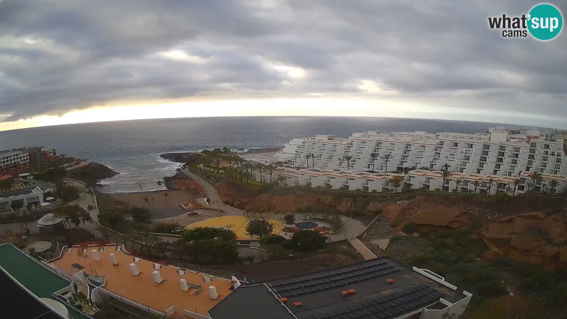 Web kamera uživo Playa de Las Galgas – Playa Paraiso – otok La Gomera – Costa Adeje – Tenerife