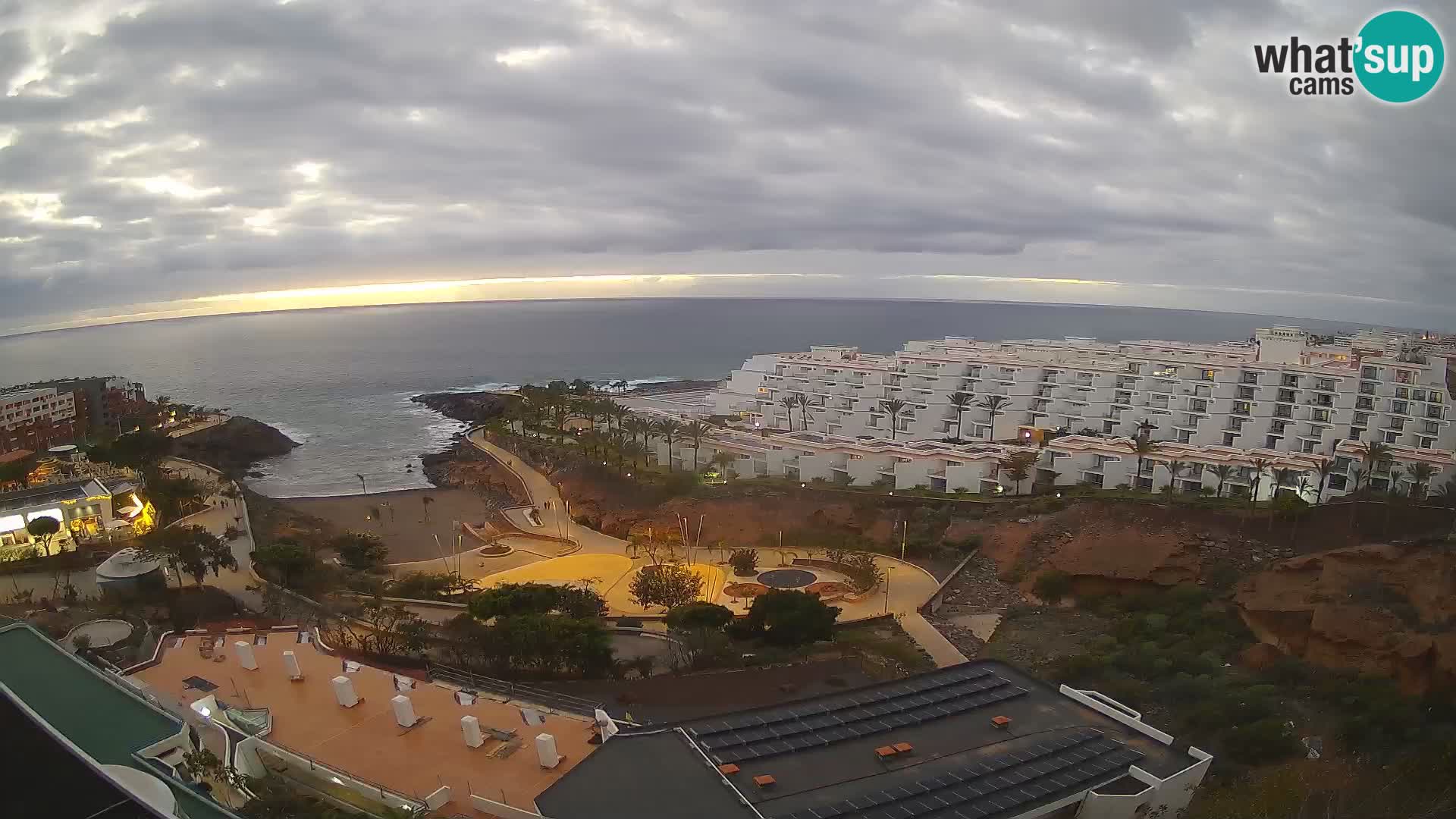 Web kamera uživo Playa de Las Galgas – Playa Paraiso – otok La Gomera – Costa Adeje – Tenerife