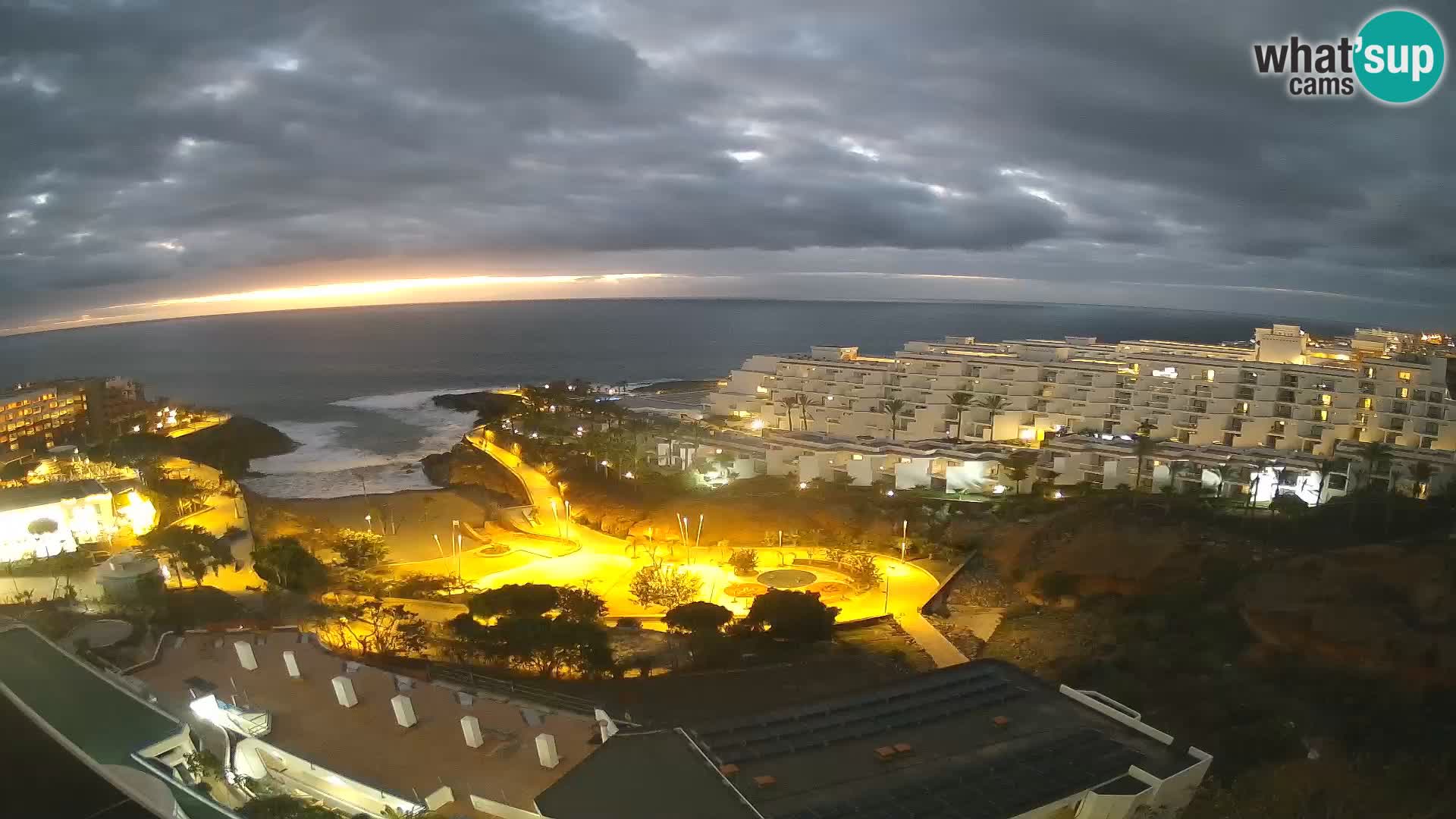 Webcam en vivo Playa de Las Galgas – Playa Paraíso – Isla de La Gomera – Costa Adeje – Tenerife