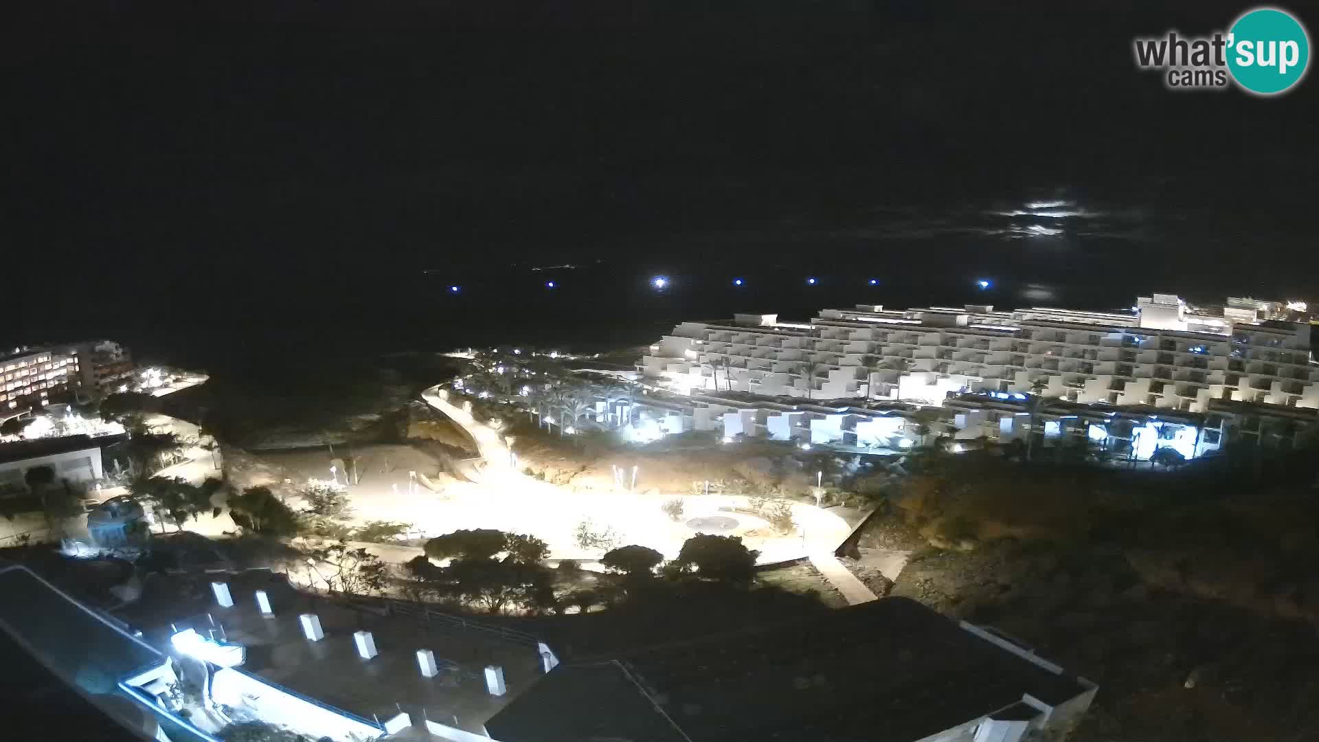 Live webcam Playa de Las Galgas – Playa Paraiso – La Gomera island – Adeje – Tenerife