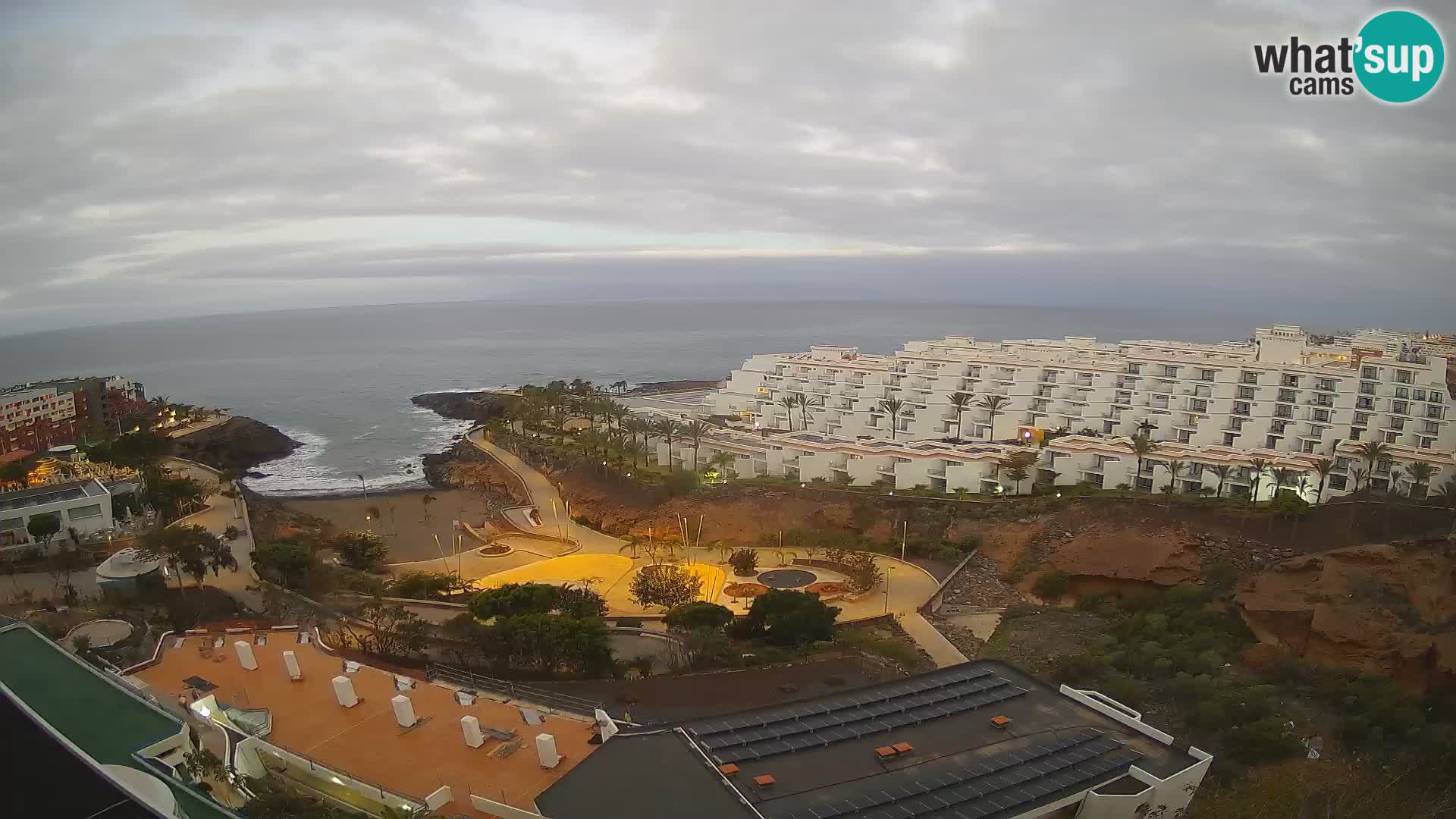 Live-Webcam Las Galgas Strand – Playa Paraiso – Insel La Gomera – Costa Adeje – Teneriffa