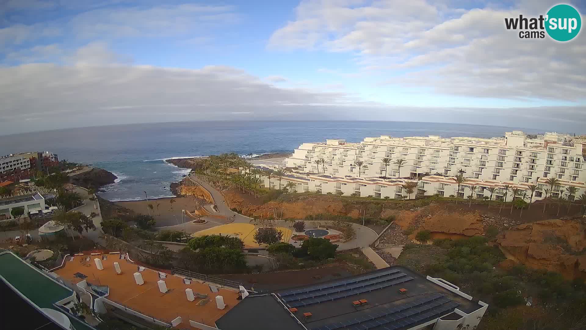 Live-Webcam Las Galgas Strand – Playa Paraiso – Insel La Gomera – Costa Adeje – Teneriffa