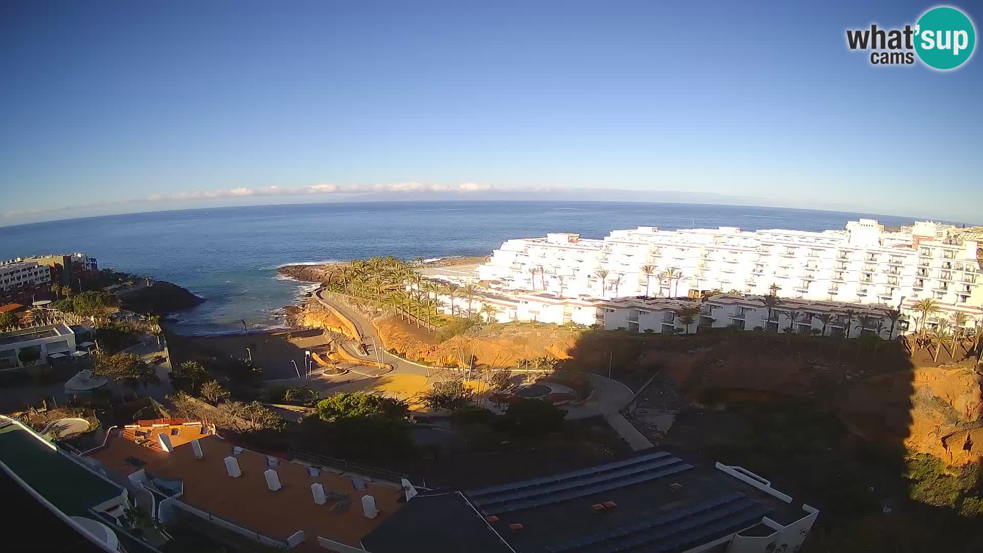 Live-Webcam Las Galgas Strand – Playa Paraiso – Insel La Gomera – Costa Adeje – Teneriffa