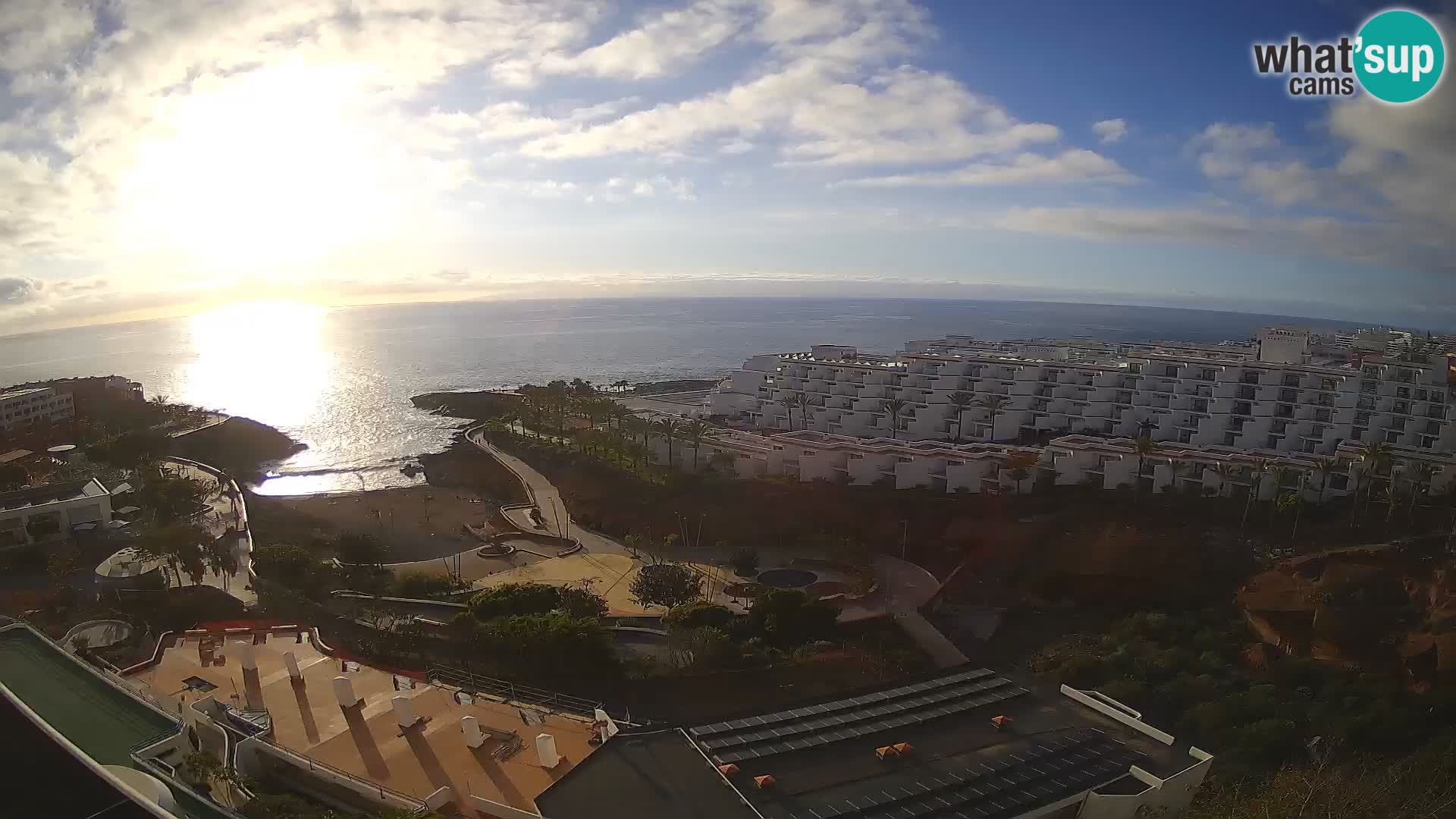 Live-Webcam Las Galgas Strand – Playa Paraiso – Insel La Gomera – Costa Adeje – Teneriffa