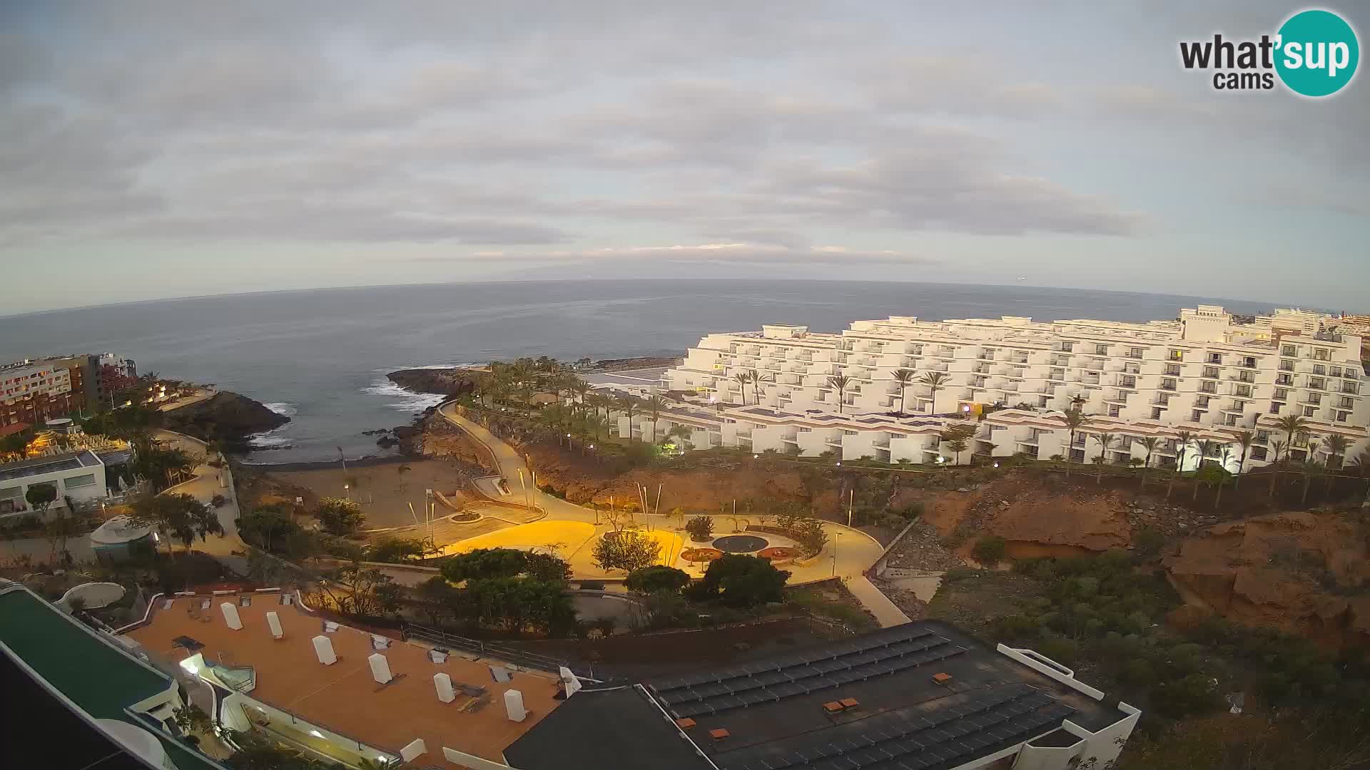 Webcam en vivo Playa de Las Galgas – Playa Paraíso – Isla de La Gomera – Costa Adeje – Tenerife