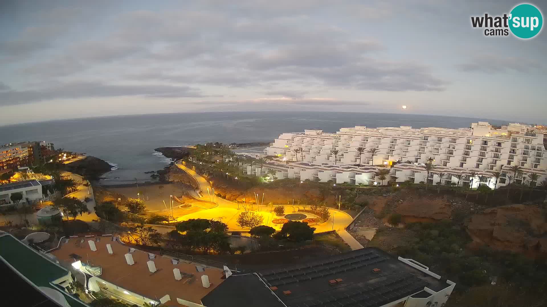 Web kamera uživo Playa de Las Galgas – Playa Paraiso – otok La Gomera – Costa Adeje – Tenerife
