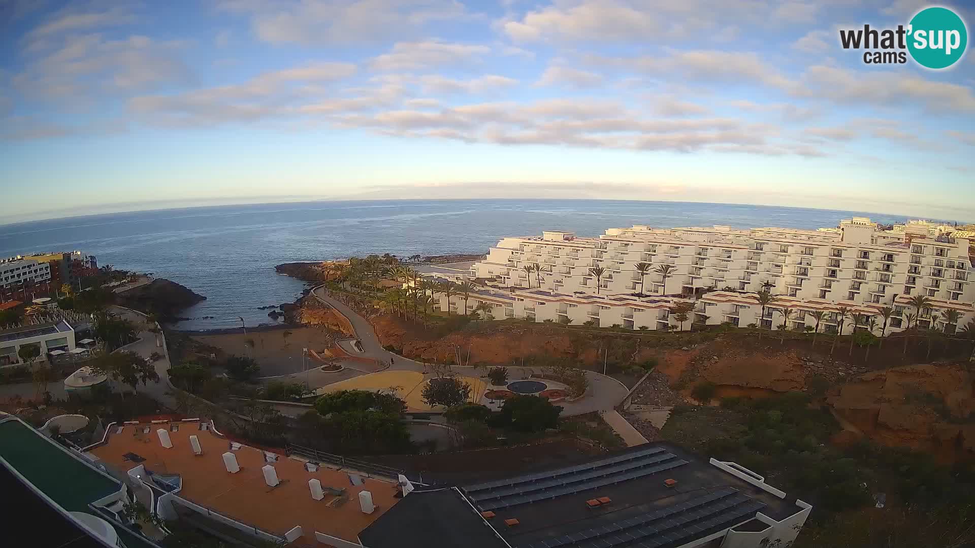 Web kamera uživo Playa de Las Galgas – Playa Paraiso – otok La Gomera – Costa Adeje – Tenerife