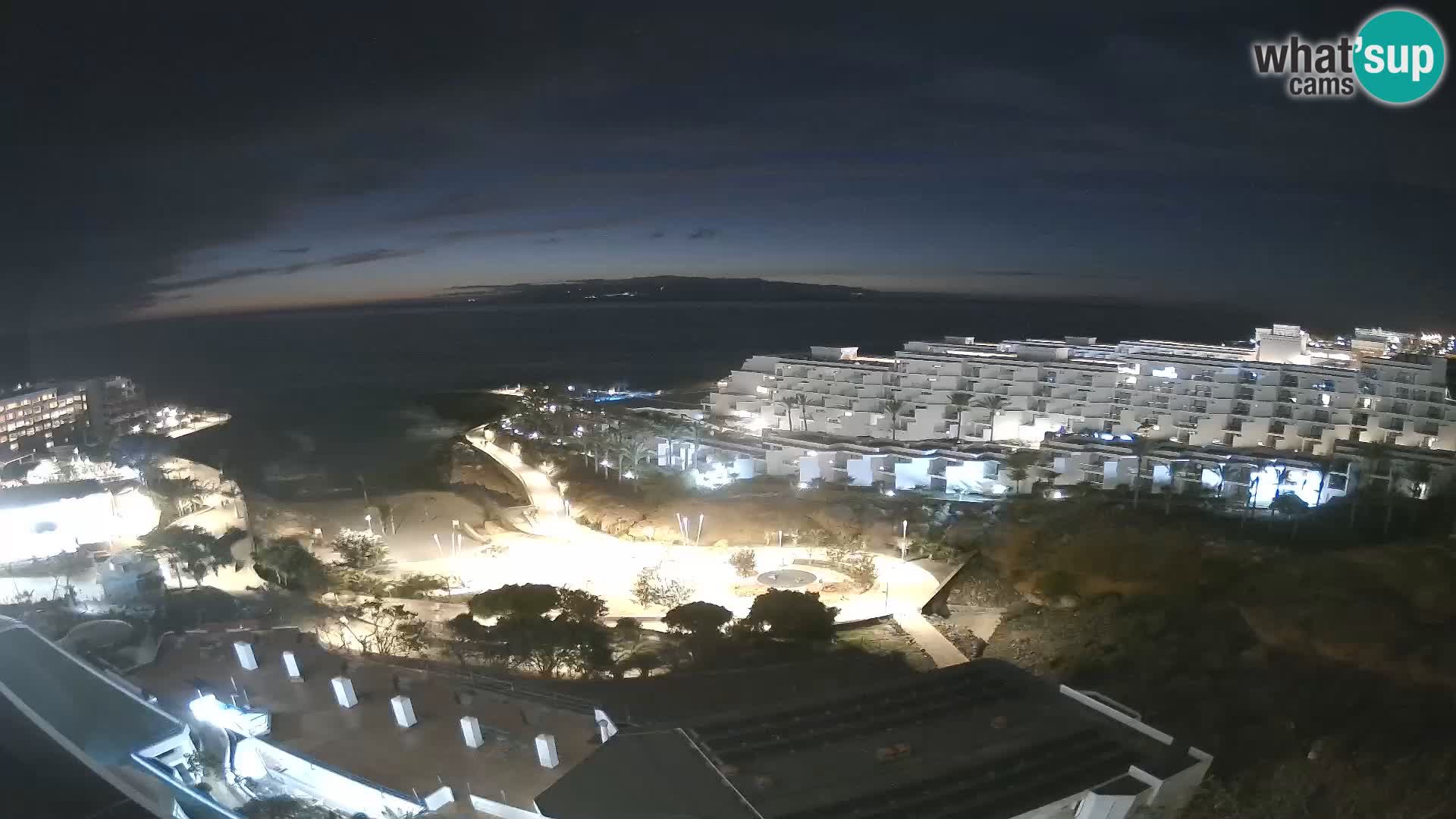 Webcam live spiaggia Las Galgas – Playa Paraiso – Isola La Gomera – Costa Adeje – Tenerife