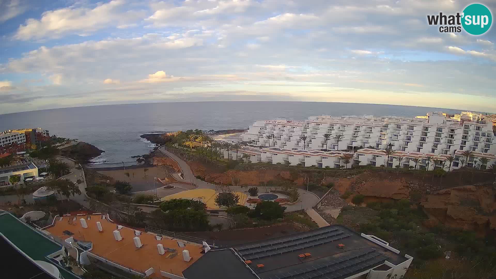 Webcam en vivo Playa de Las Galgas – Playa Paraíso – Isla de La Gomera – Costa Adeje – Tenerife