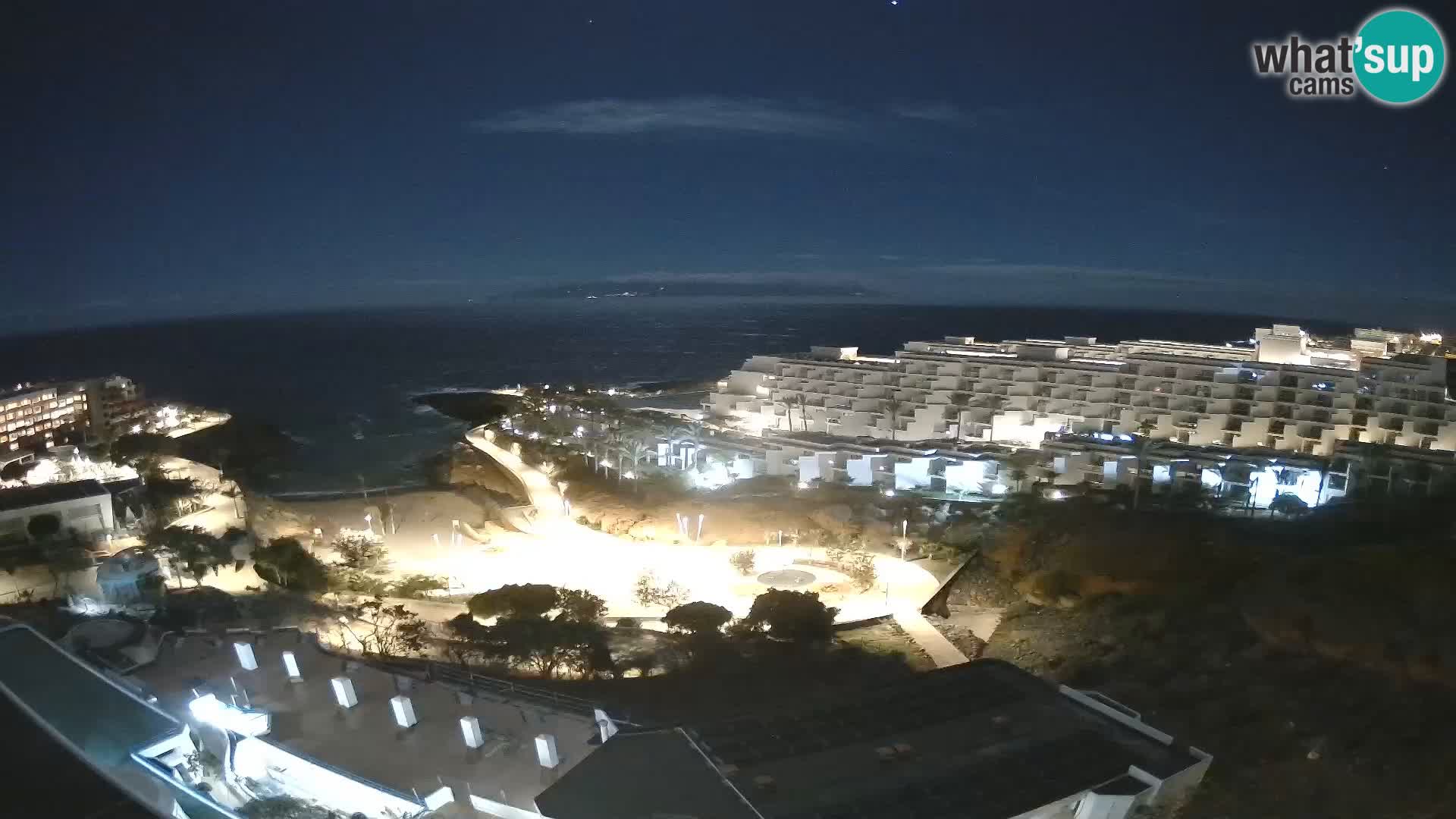 Webcam en direct Playa de Las Galgas – Playa Paraiso – île de La Gomera – Costa Adeje – Tenerife