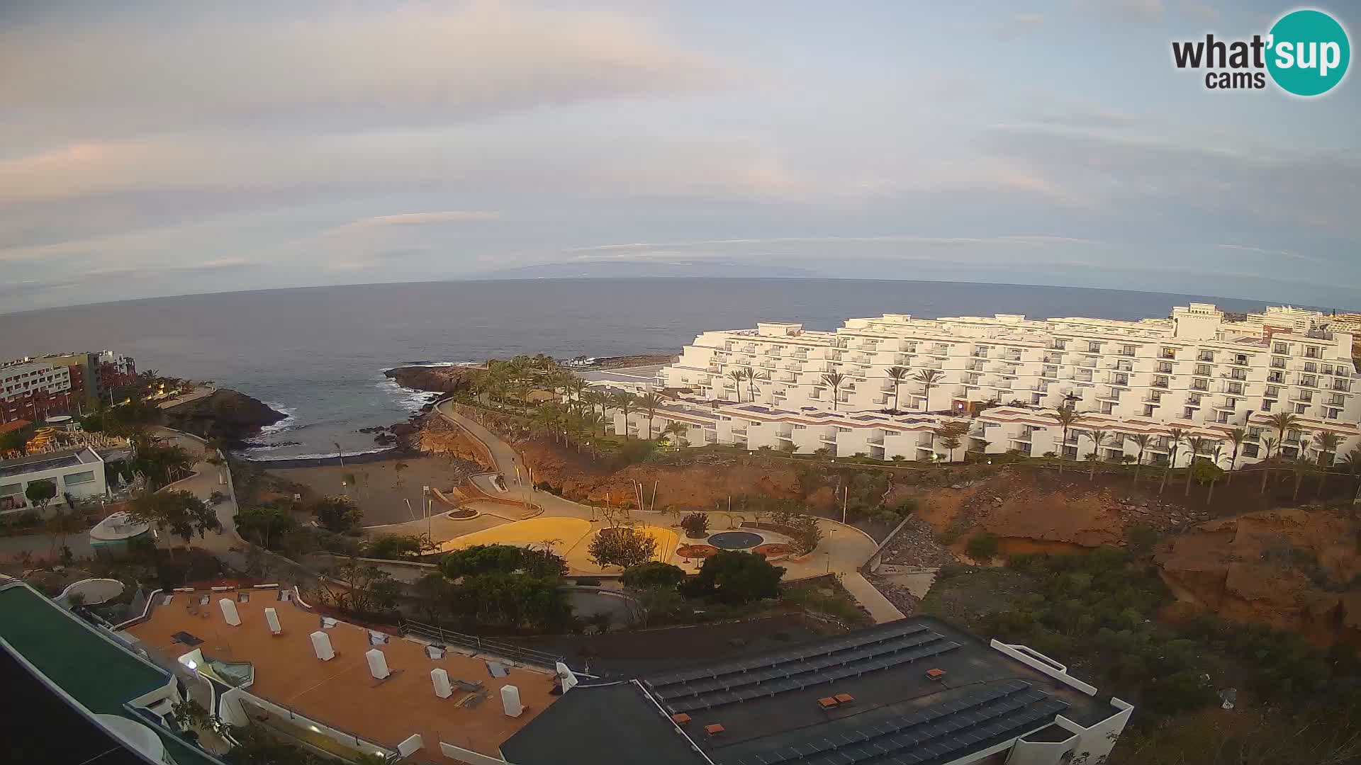 Webcam en direct Playa de Las Galgas – Playa Paraiso – île de La Gomera – Costa Adeje – Tenerife