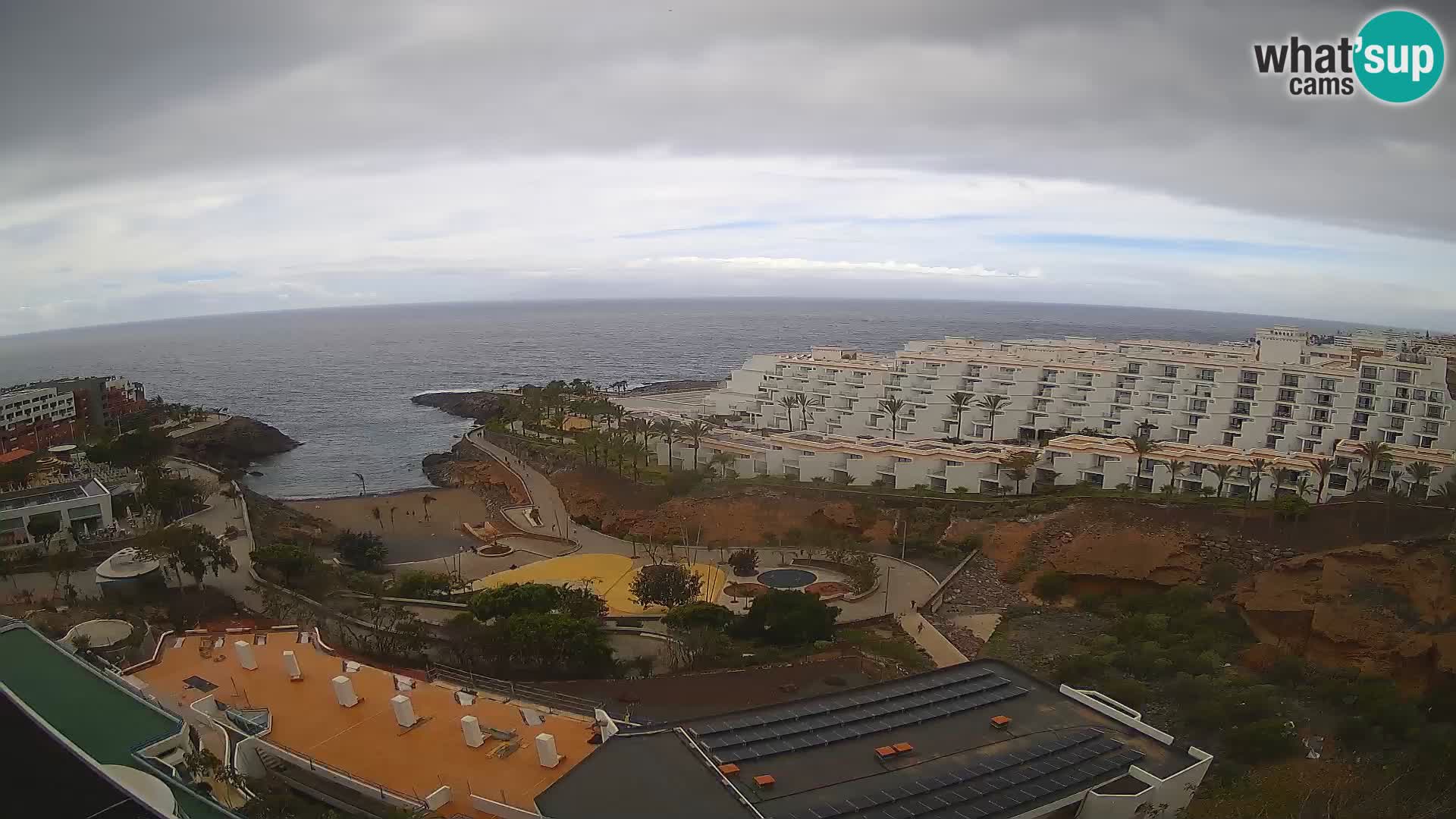 Webcam en direct Playa de Las Galgas – Playa Paraiso – île de La Gomera – Costa Adeje – Tenerife