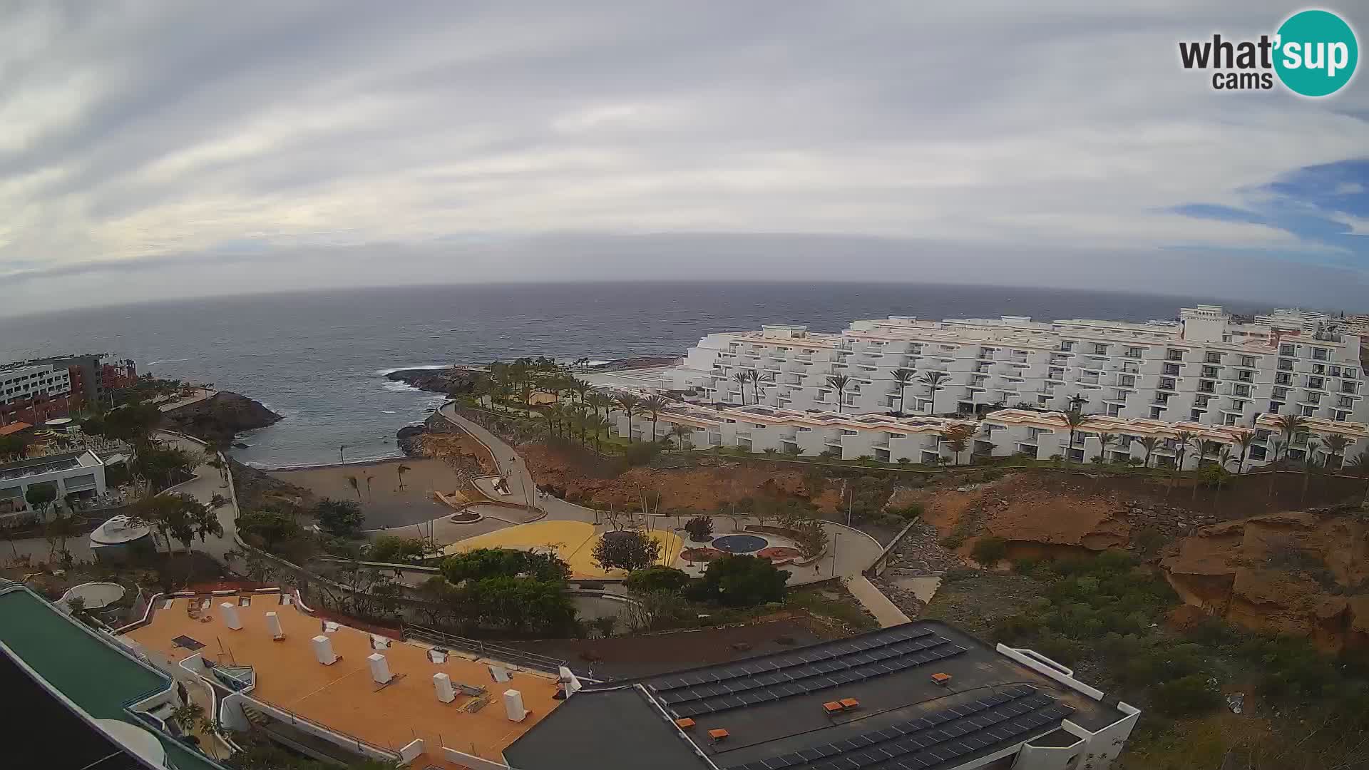 Live-Webcam Las Galgas Strand – Playa Paraiso – Insel La Gomera – Costa Adeje – Teneriffa