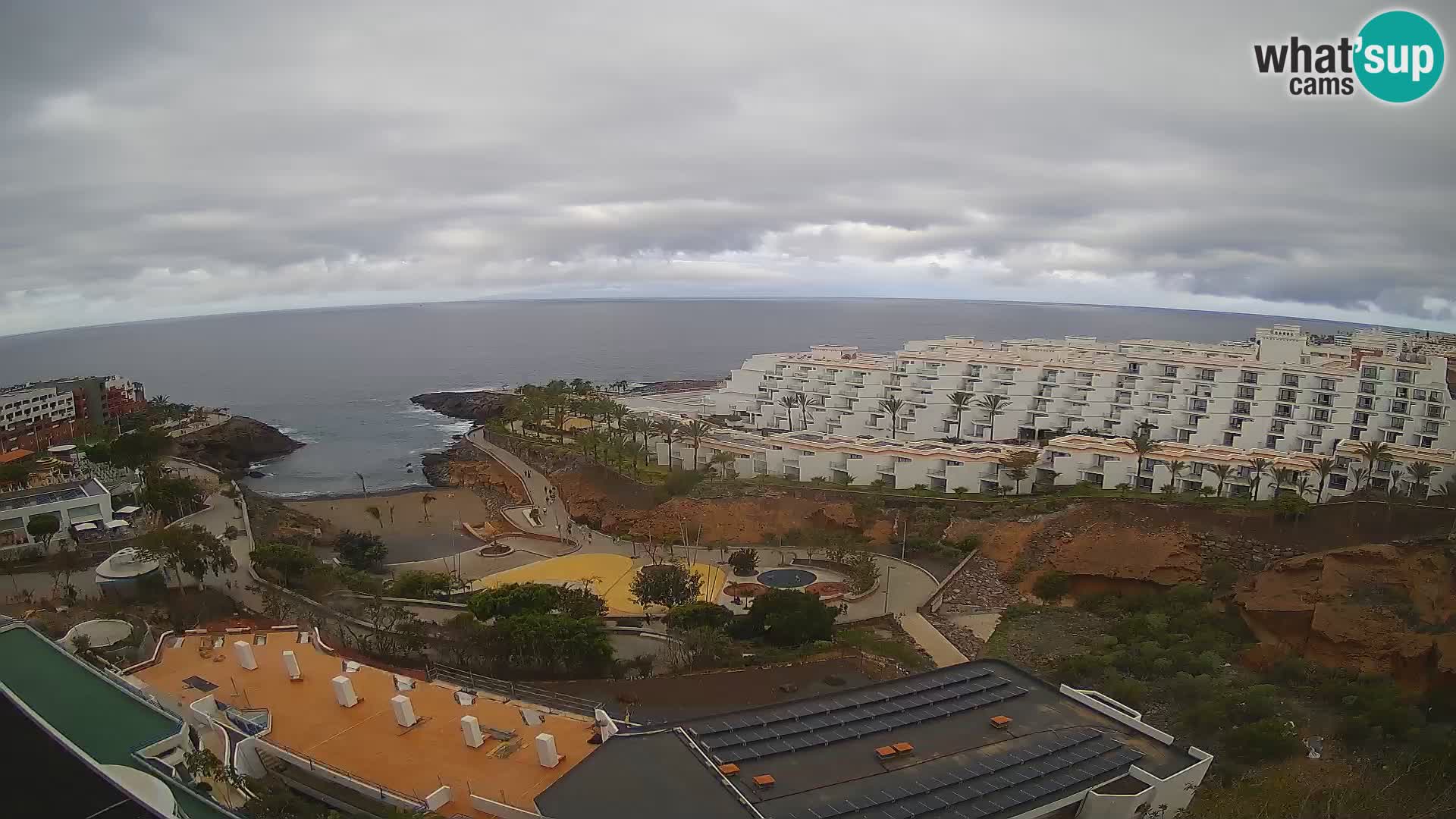 Live-Webcam Las Galgas Strand – Playa Paraiso – Insel La Gomera – Costa Adeje – Teneriffa
