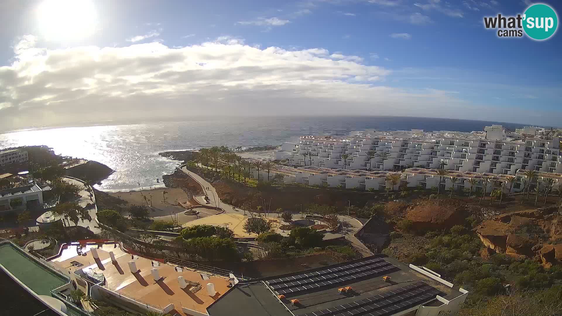 Webcam en direct Playa de Las Galgas – Playa Paraiso – île de La Gomera – Costa Adeje – Tenerife
