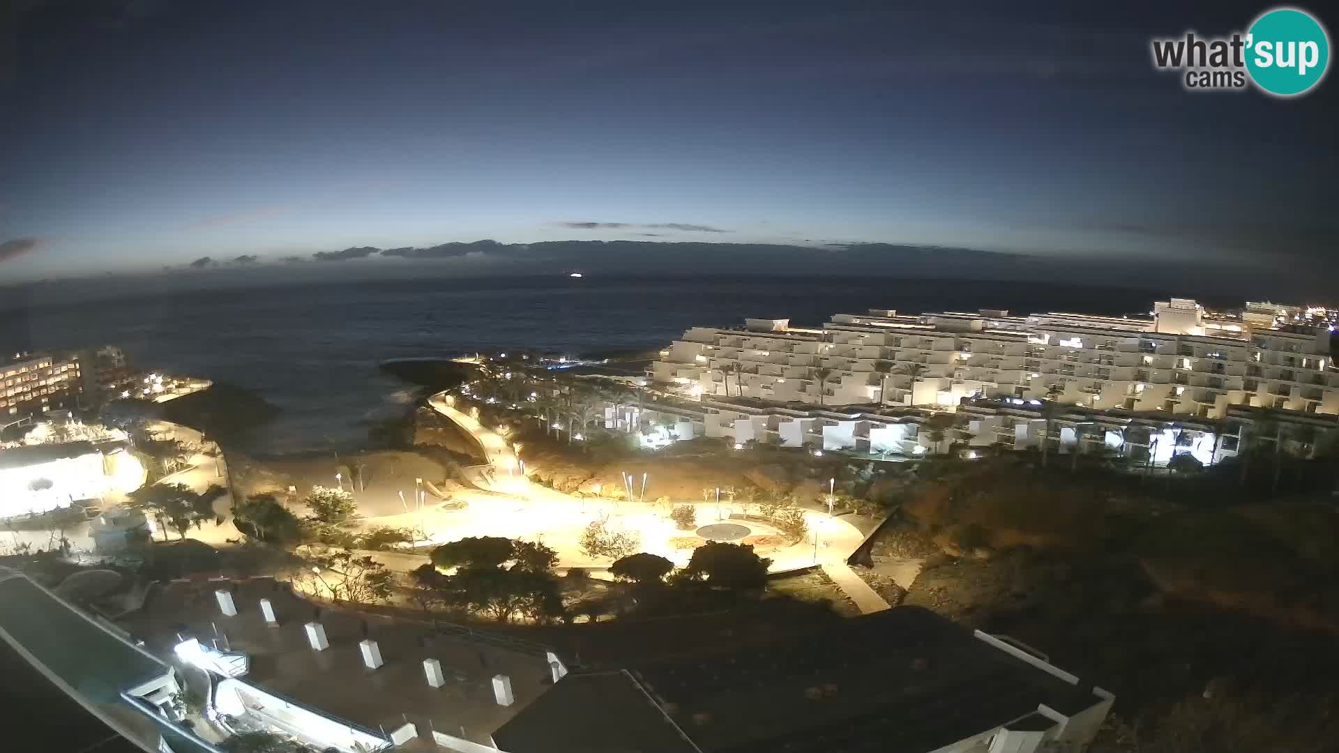 Webcam live spiaggia Las Galgas – Playa Paraiso – Isola La Gomera – Costa Adeje – Tenerife