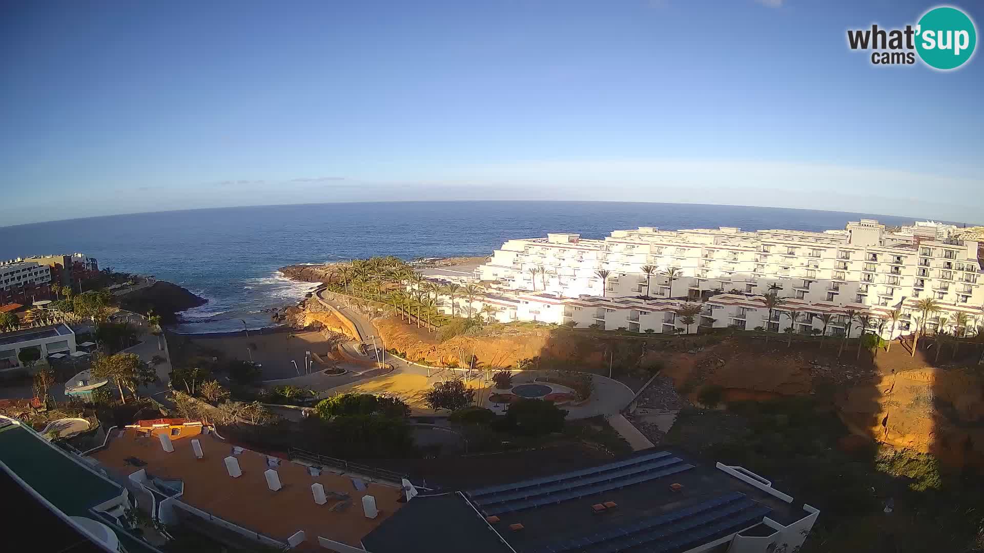 Live-Webcam Las Galgas Strand – Playa Paraiso – Insel La Gomera – Costa Adeje – Teneriffa