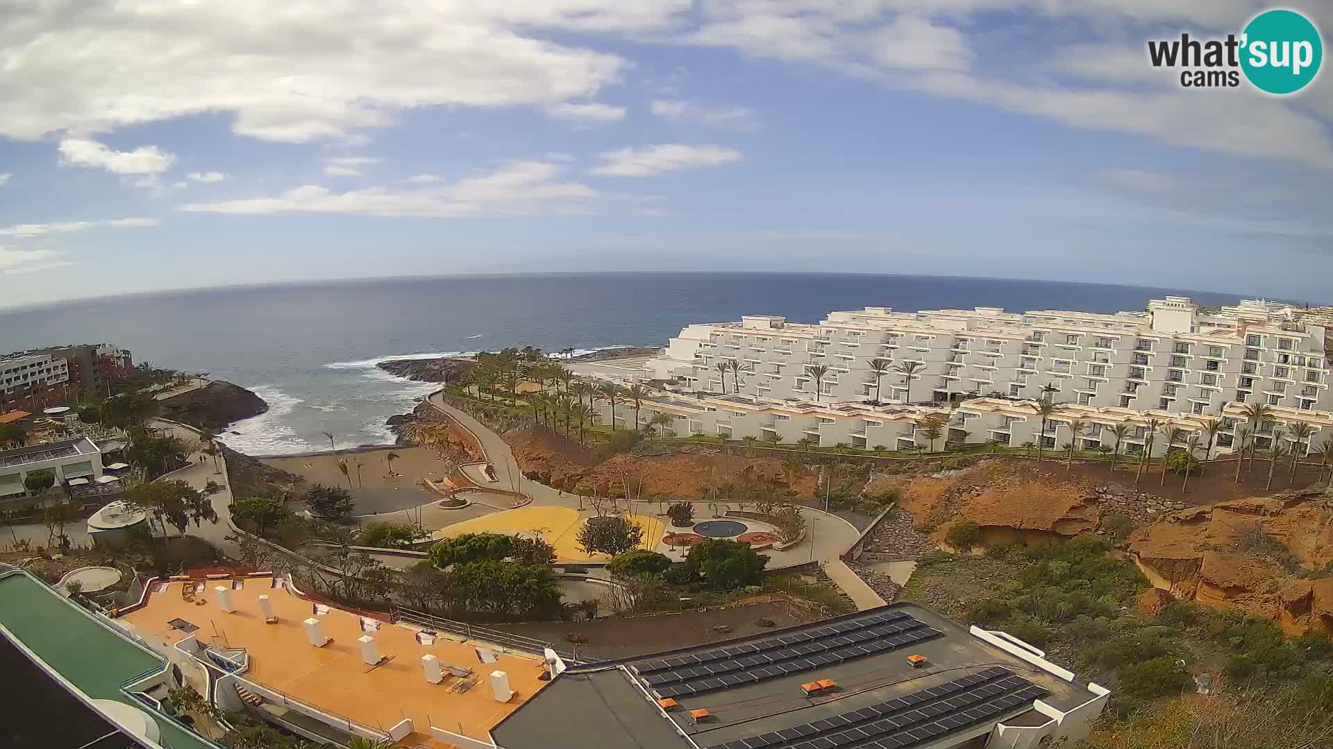 Webcam en direct Playa de Las Galgas – Playa Paraiso – île de La Gomera – Costa Adeje – Tenerife
