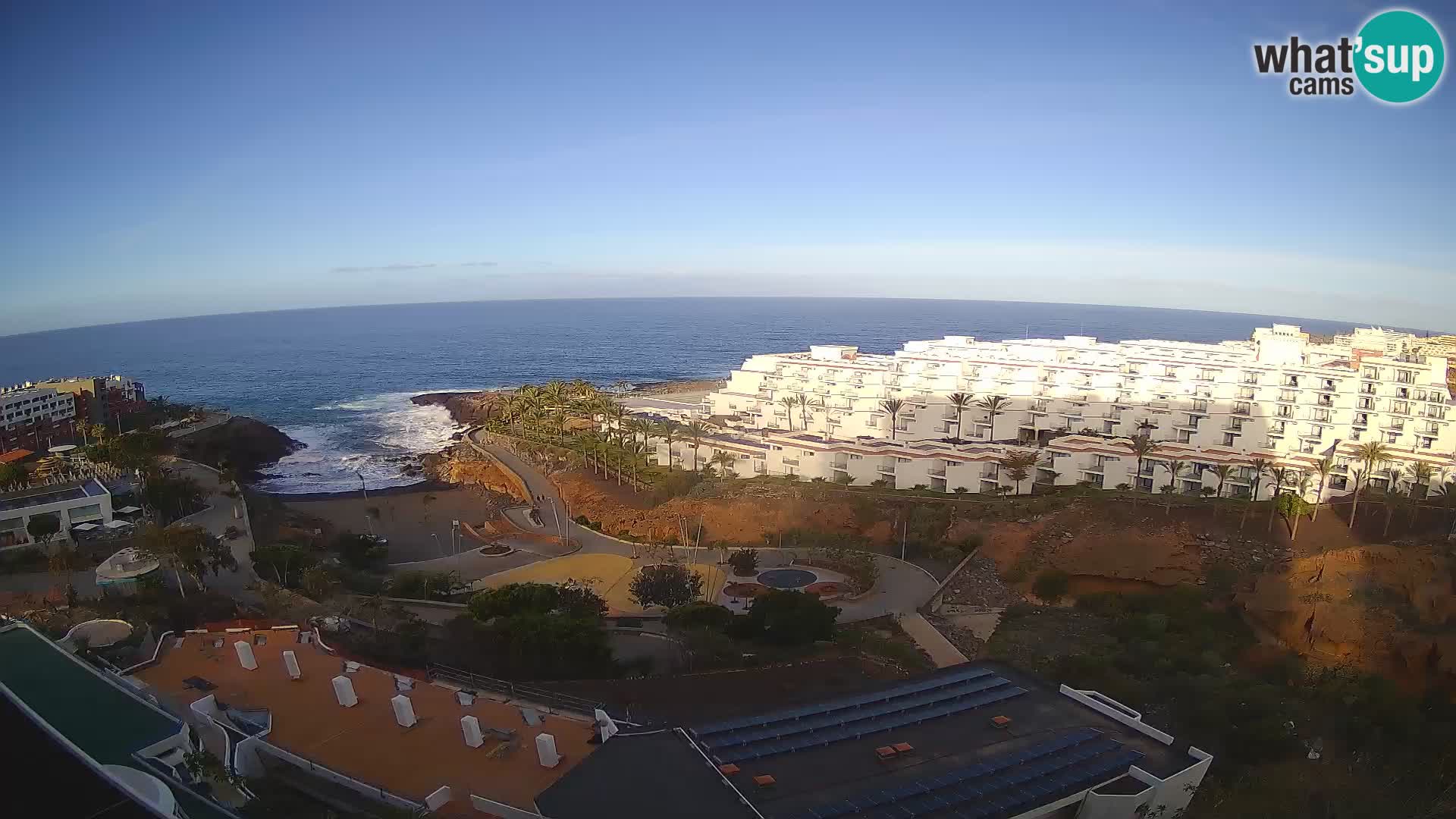 Webcam en direct Playa de Las Galgas – Playa Paraiso – île de La Gomera – Costa Adeje – Tenerife