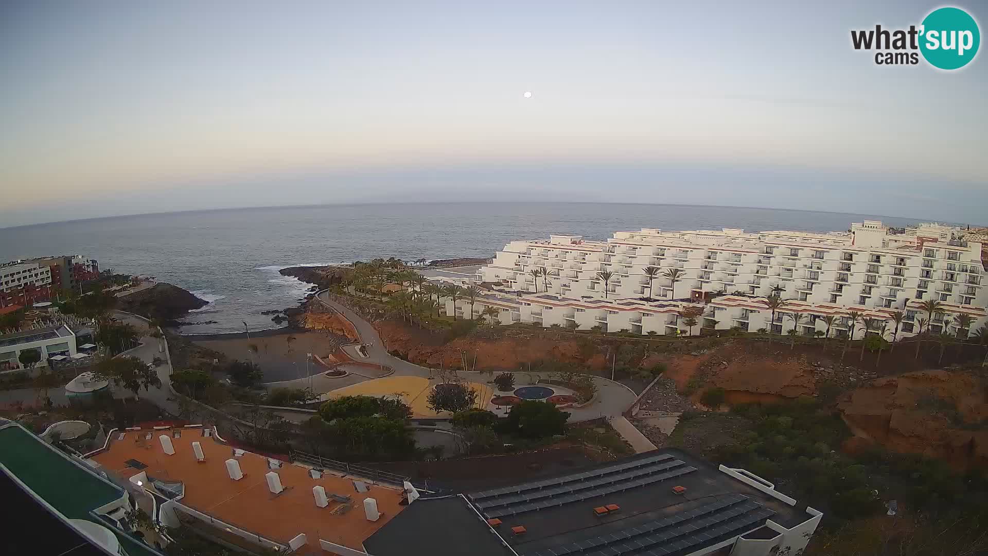 Live-Webcam Las Galgas Strand – Playa Paraiso – Insel La Gomera – Costa Adeje – Teneriffa