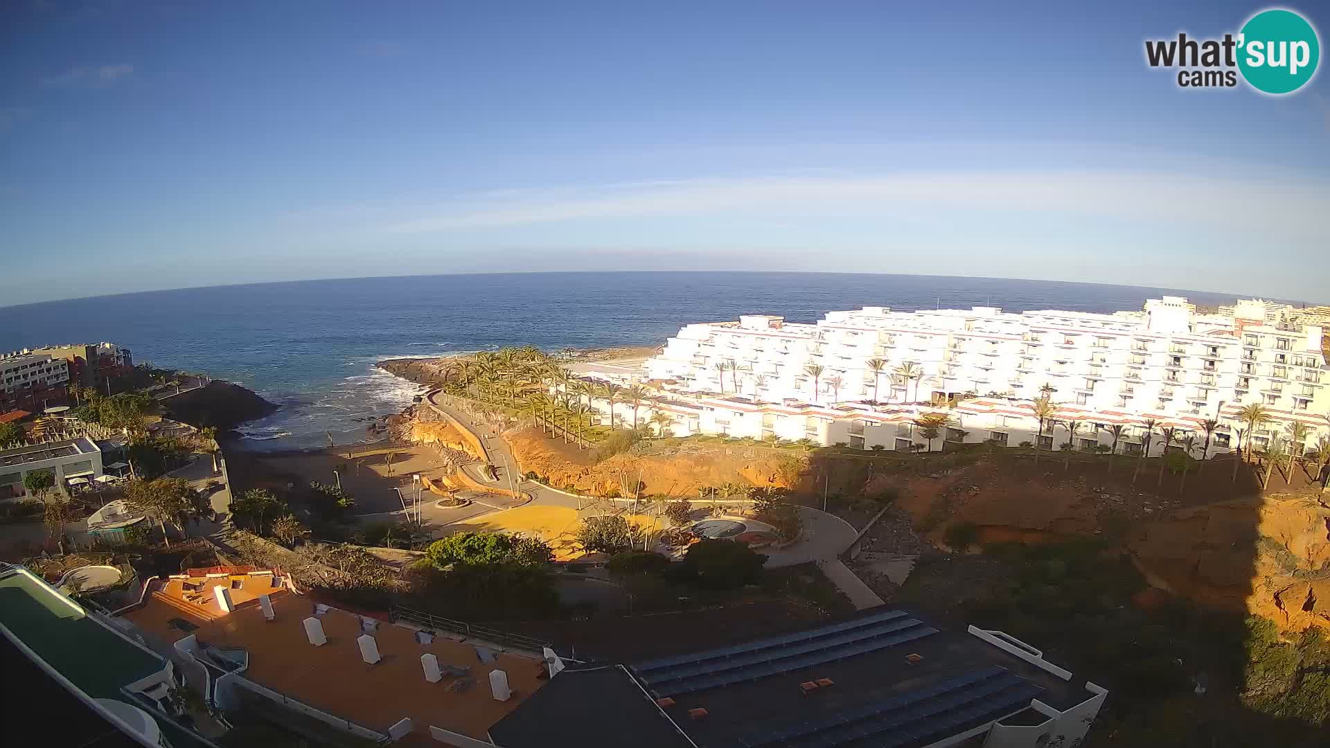 Webcam en vivo Playa de Las Galgas – Playa Paraíso – Isla de La Gomera – Costa Adeje – Tenerife