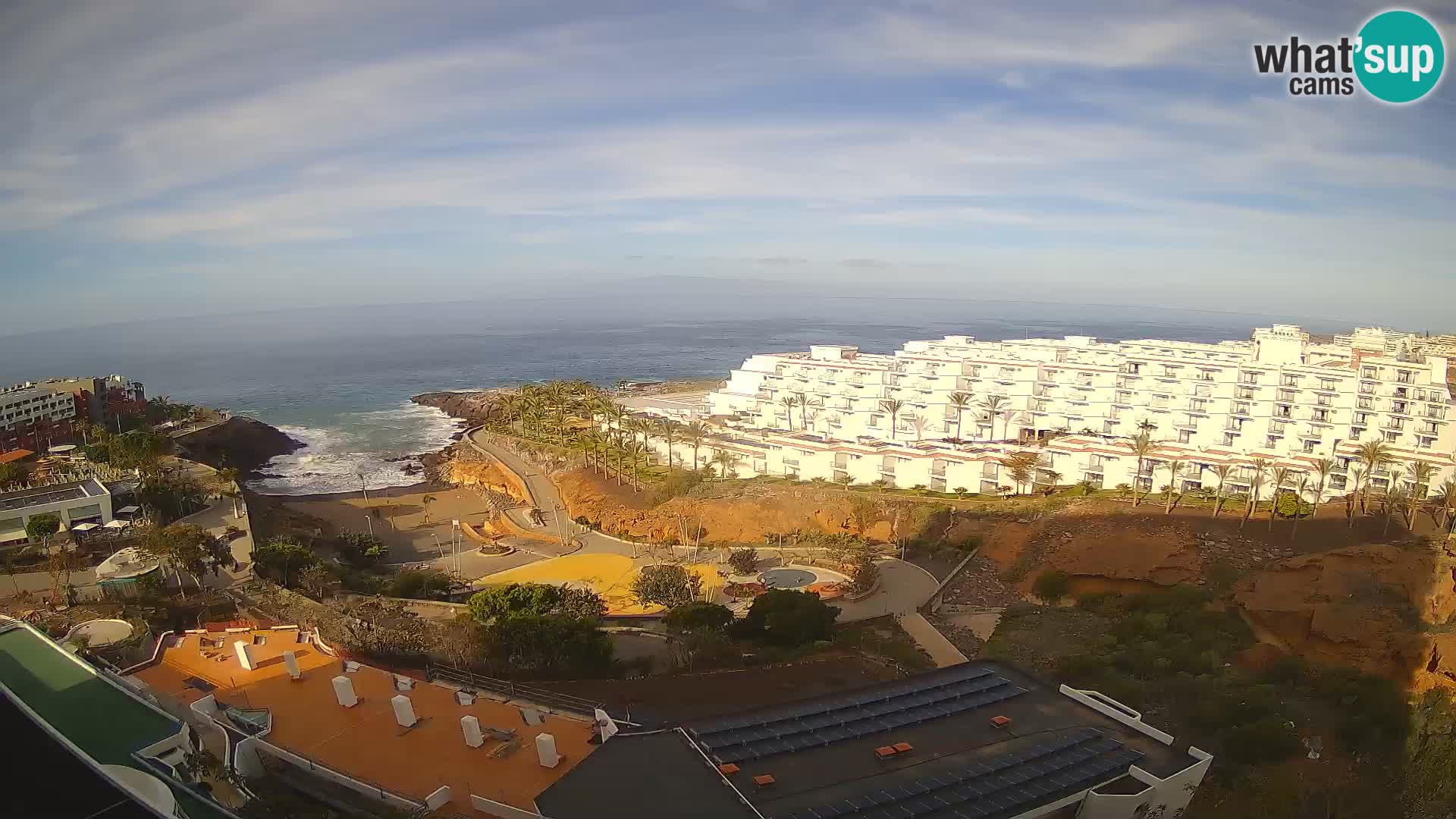 Webcam en direct Playa de Las Galgas – Playa Paraiso – île de La Gomera – Costa Adeje – Tenerife