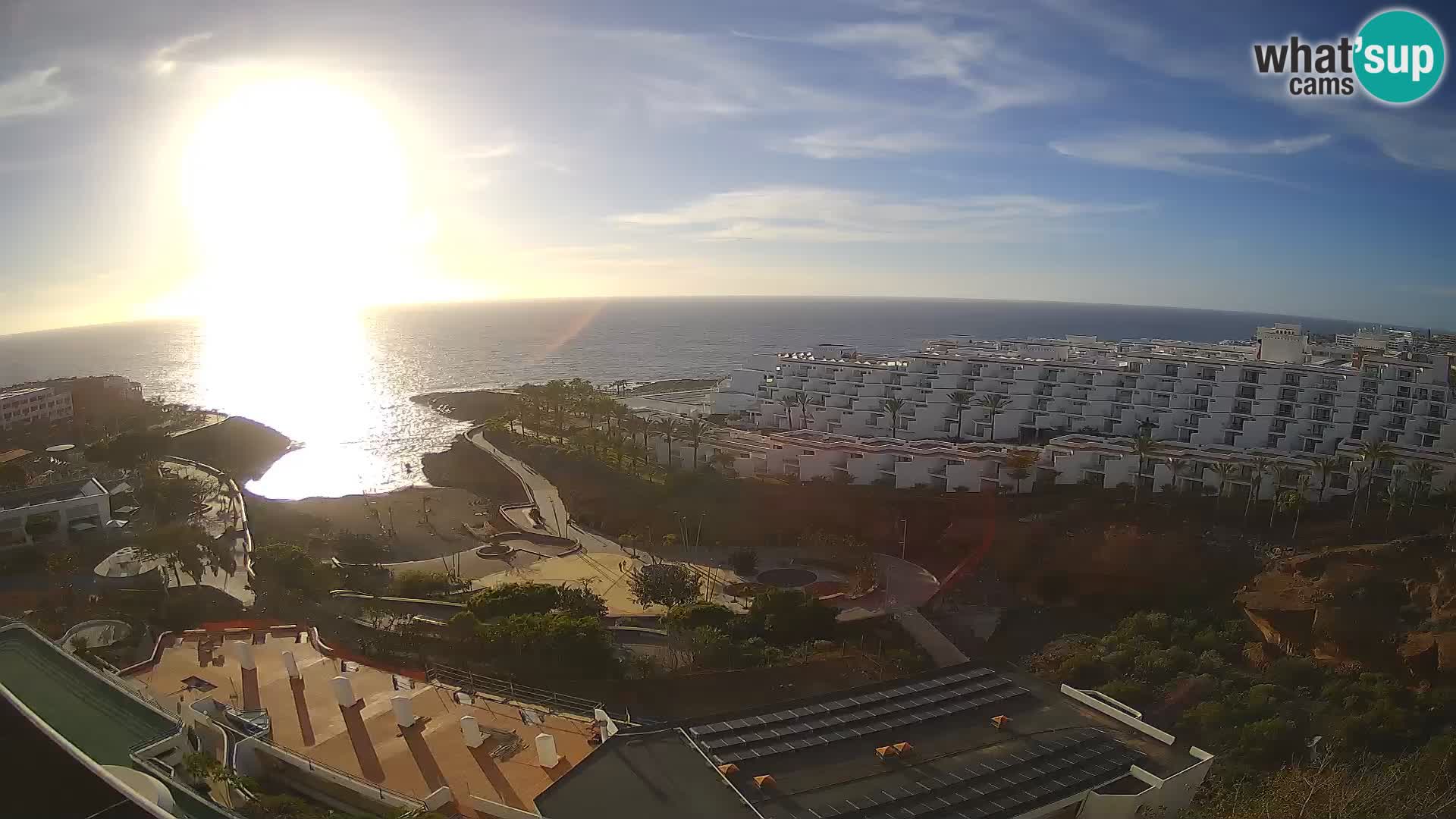 Web kamera uživo Playa de Las Galgas – Playa Paraiso – otok La Gomera – Costa Adeje – Tenerife