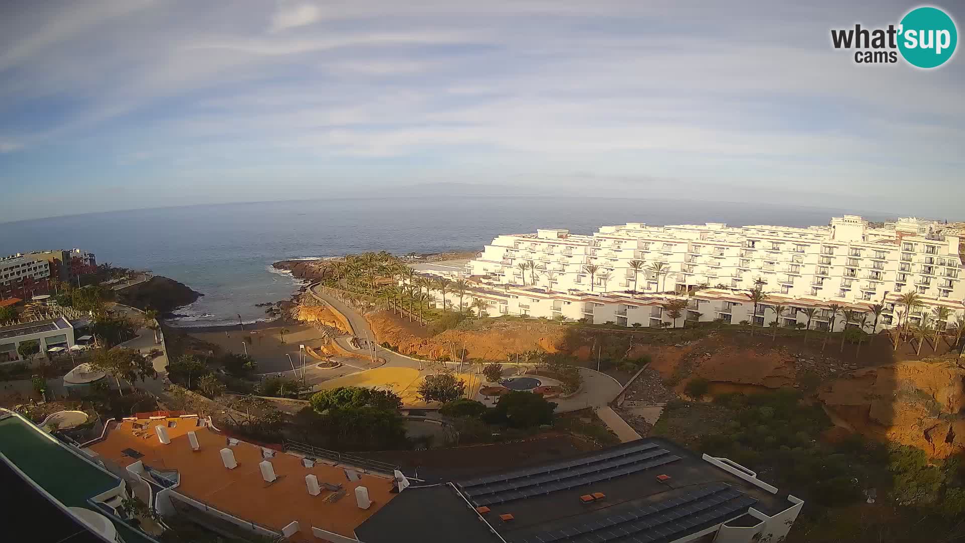 Webcam live spiaggia Las Galgas – Playa Paraiso – Isola La Gomera – Costa Adeje – Tenerife