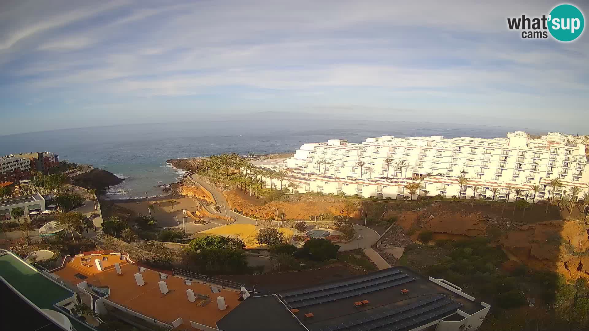 Webcam live spiaggia Las Galgas – Playa Paraiso – Isola La Gomera – Costa Adeje – Tenerife