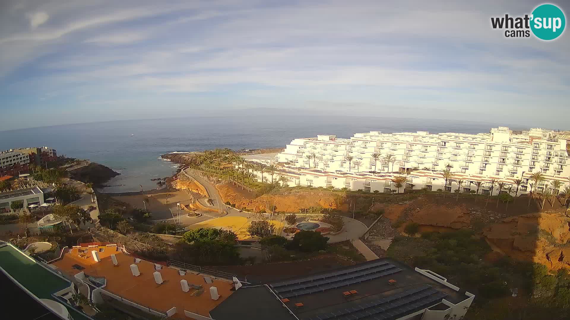 Webcam live spiaggia Las Galgas – Playa Paraiso – Isola La Gomera – Costa Adeje – Tenerife