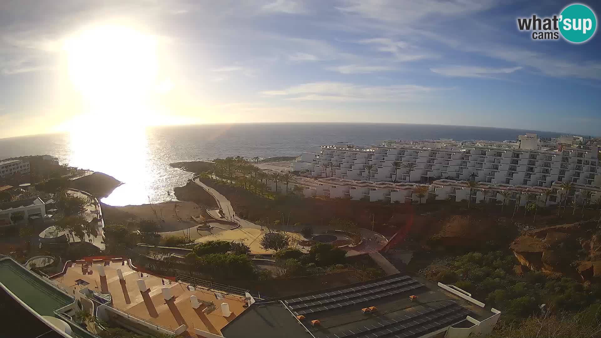 Webcam live spiaggia Las Galgas – Playa Paraiso – Isola La Gomera – Costa Adeje – Tenerife