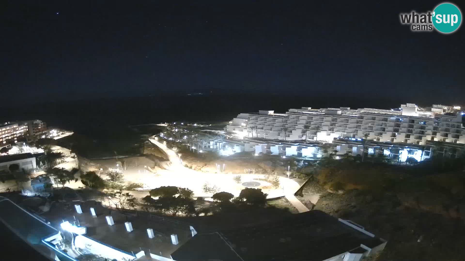 Live webcam Playa de Las Galgas – Playa Paraiso – La Gomera island – Adeje – Tenerife