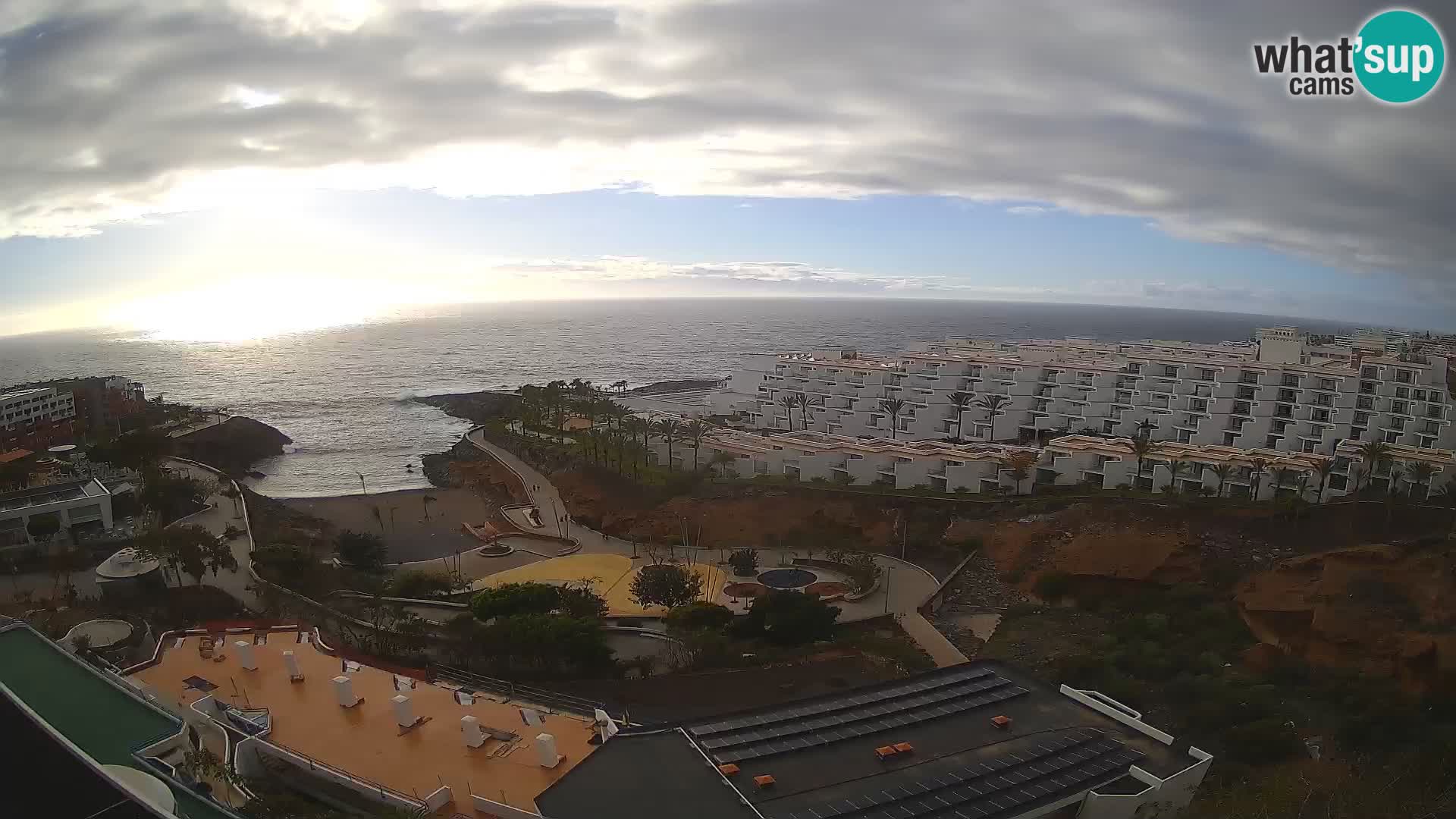 Webcam en vivo Playa de Las Galgas – Playa Paraíso – Isla de La Gomera – Costa Adeje – Tenerife